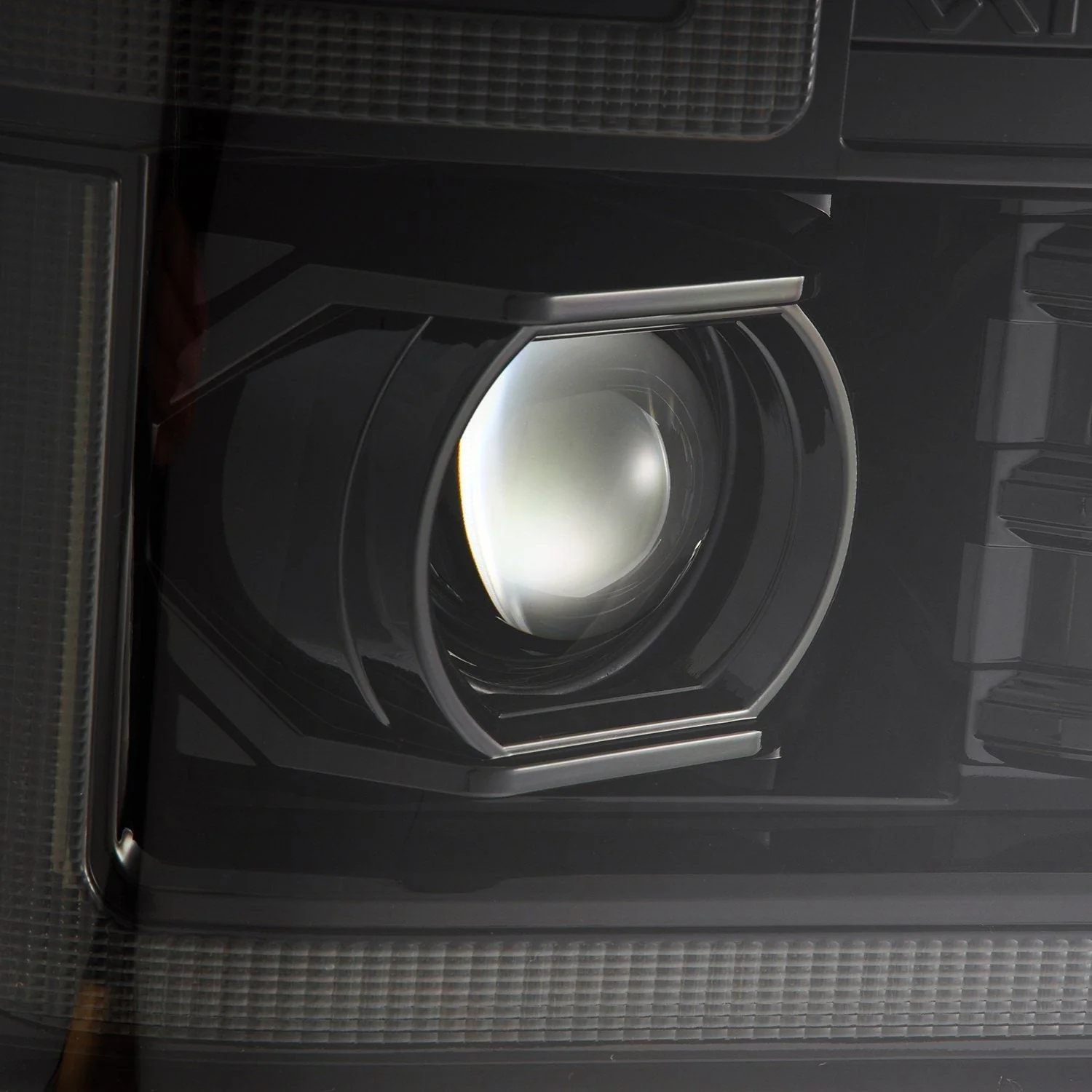 AlphaRex LED Projector Headlights Ford Super Duty (08-10) [LUXX Series - DRL Light Tube] Black or Alpha-Black - Image 18