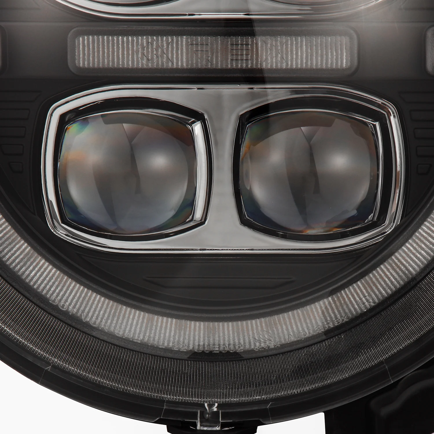AlphaRex LED Projector Headlights Jeep Wrangler JL (18-23) [3D Ice-Cube LED - NOVA Series w/ DRL] Alpha-Black or Black - Image 15