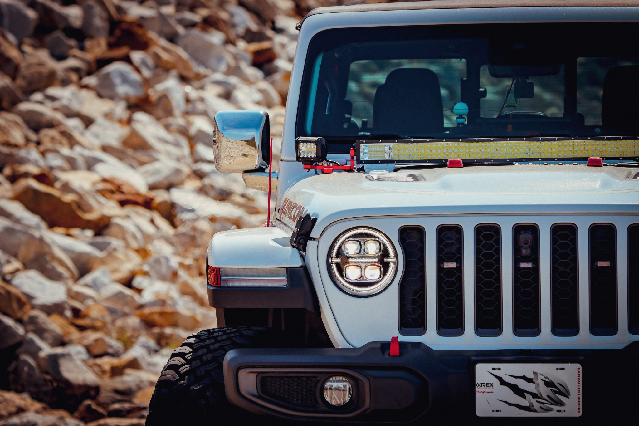 AlphaRex LED Projector Headlights Jeep Wrangler JL (18-23) [3D Ice-Cube LED - NOVA Series w/ DRL] Alpha-Black or Black - Image 24