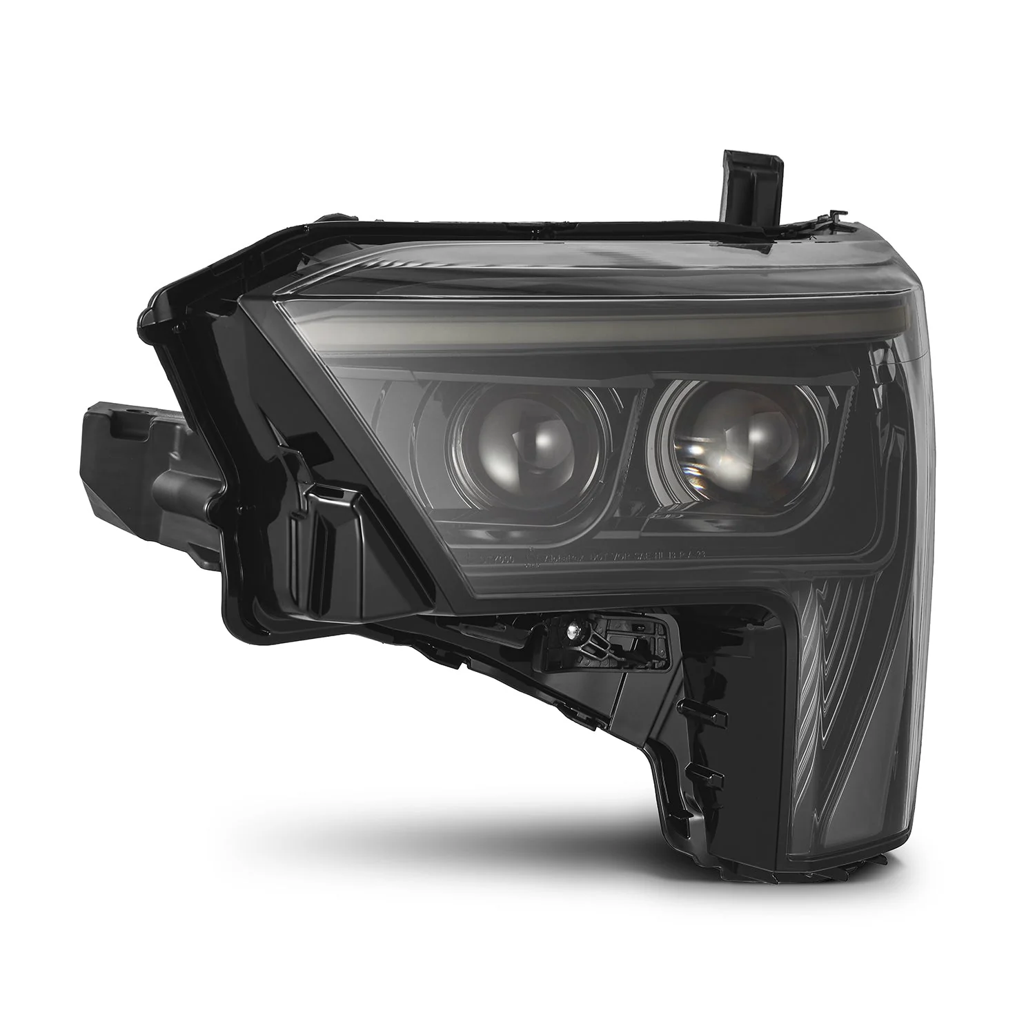 AlphaRex LED Projector Headlights Toyota Sequoia (22-23) [LUXX Series - DRL Light Tube] Alpha-Black or Black - Image 2