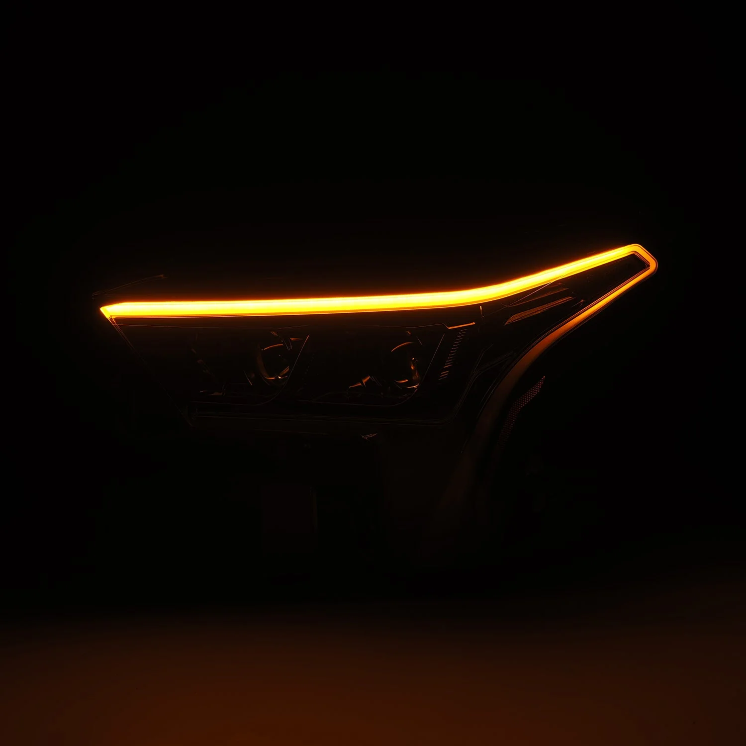 AlphaRex LED Projector Headlights Toyota Sequoia (22-23) [LUXX Series - DRL Light Tube] Alpha-Black or Black - Image 8