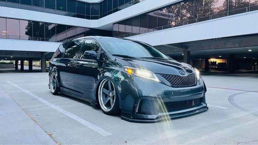 AlphaRex LED Projector Headlights Toyota Sienna (11-20) [3D Ice-Cube LED - NOVA Series w/ DRL] Alpha-Black or Black - Image 24
