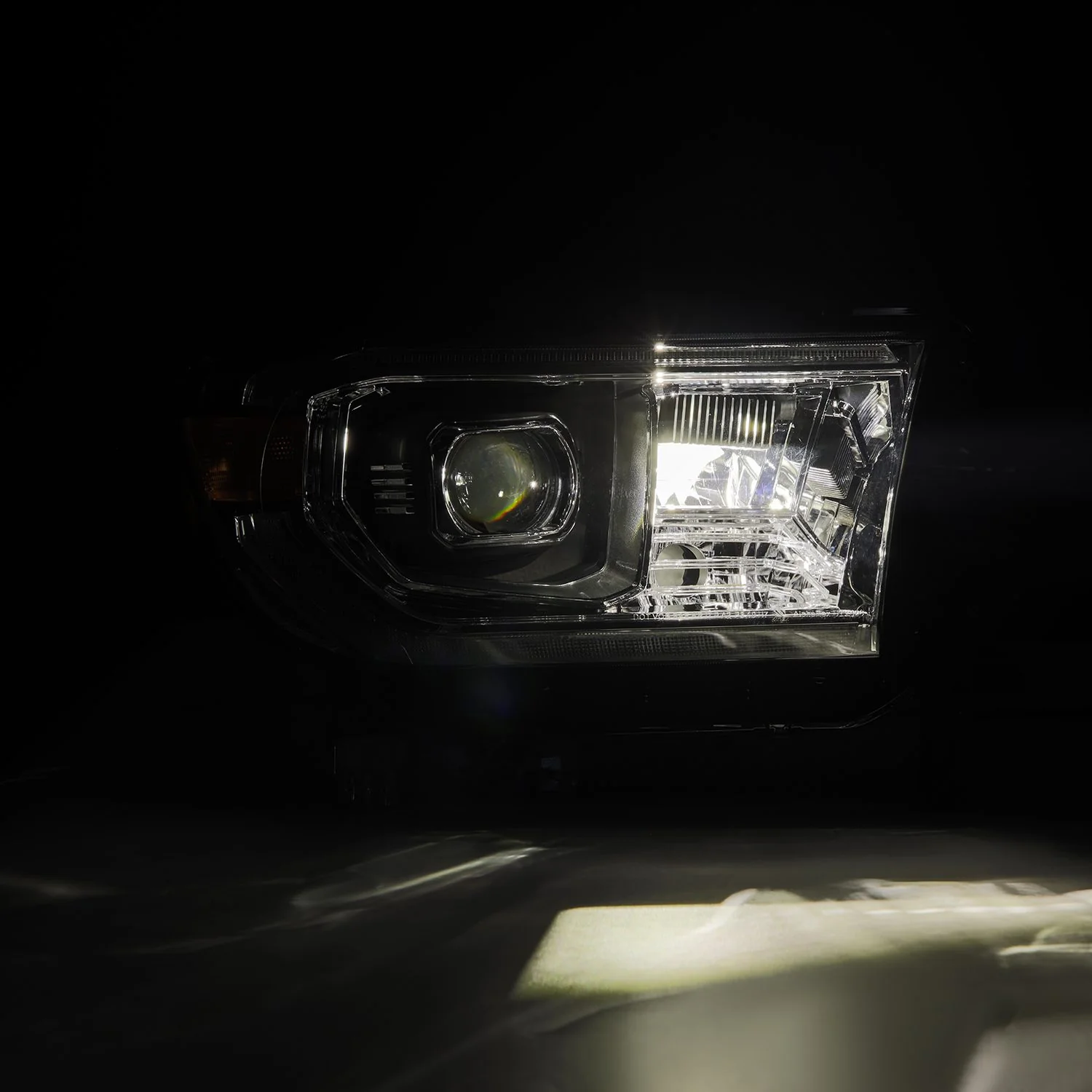 AlphaRex LED Projector Headlights Toyota Tacoma (07-13) [G2 Version LUXX Series - DRL Light Tube] Alpha-Black / Black / Chrome - Image 16