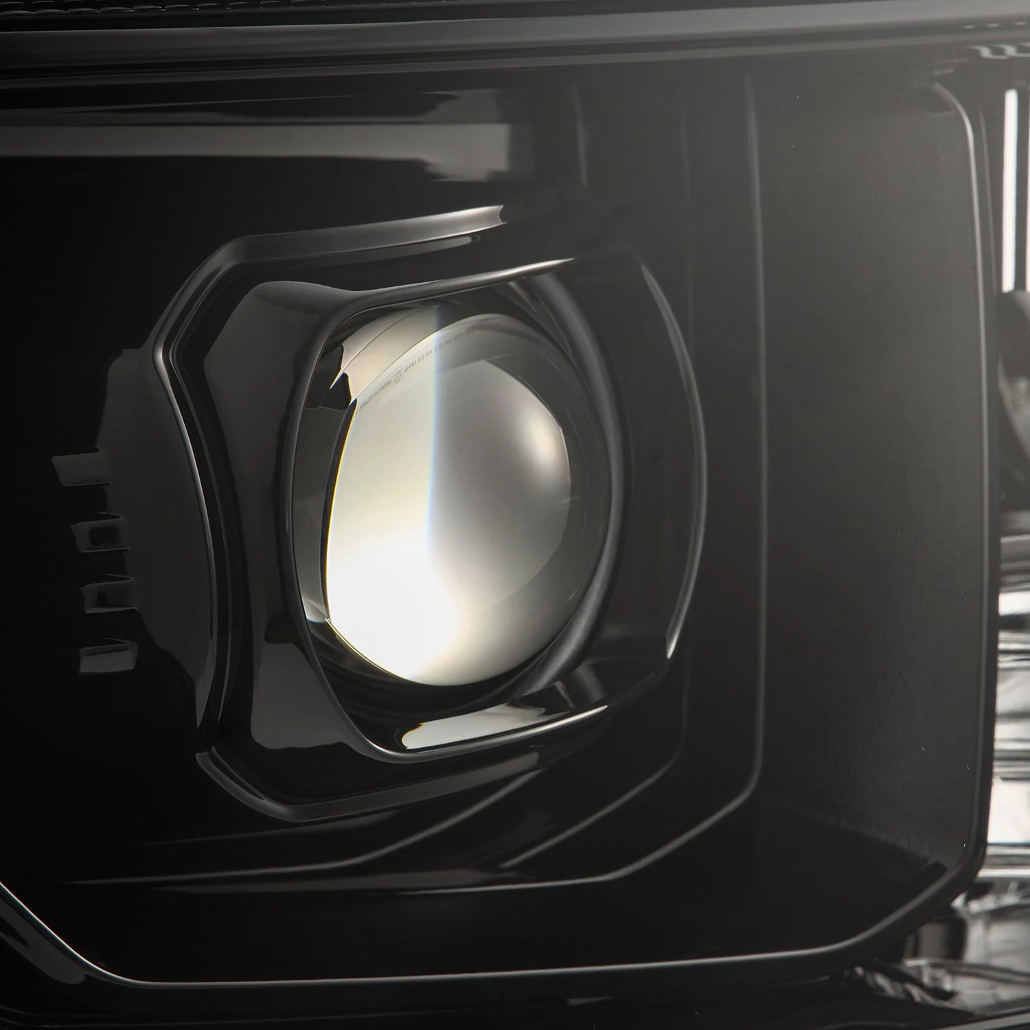 AlphaRex LED Projector Headlights Toyota Tacoma (07-13) [G2 Version LUXX Series - DRL Light Tube] Alpha-Black / Black / Chrome - Image 22