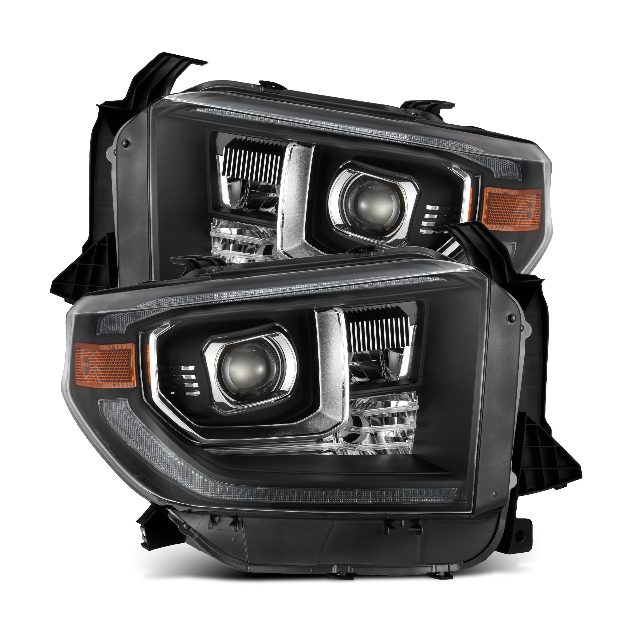 AlphaRex LED Projector Headlights Toyota Tundra (14-21) [G2 Version LUXX Series - DRL Light Tube] Alpha-Black or Black - Image 10