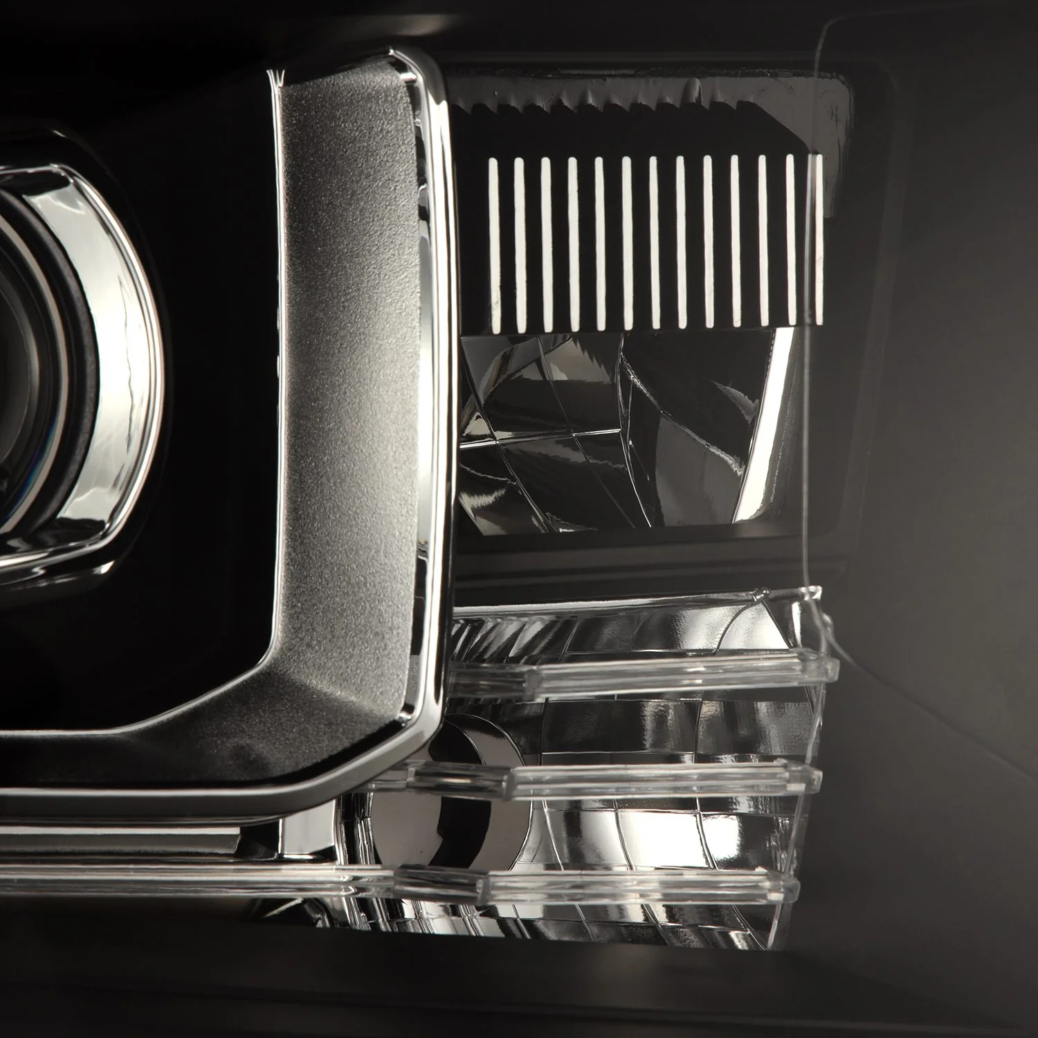 AlphaRex LED Projector Headlights Toyota Tundra (14-21) [G2 Version LUXX Series - DRL Light Tube] Alpha-Black or Black - Image 13