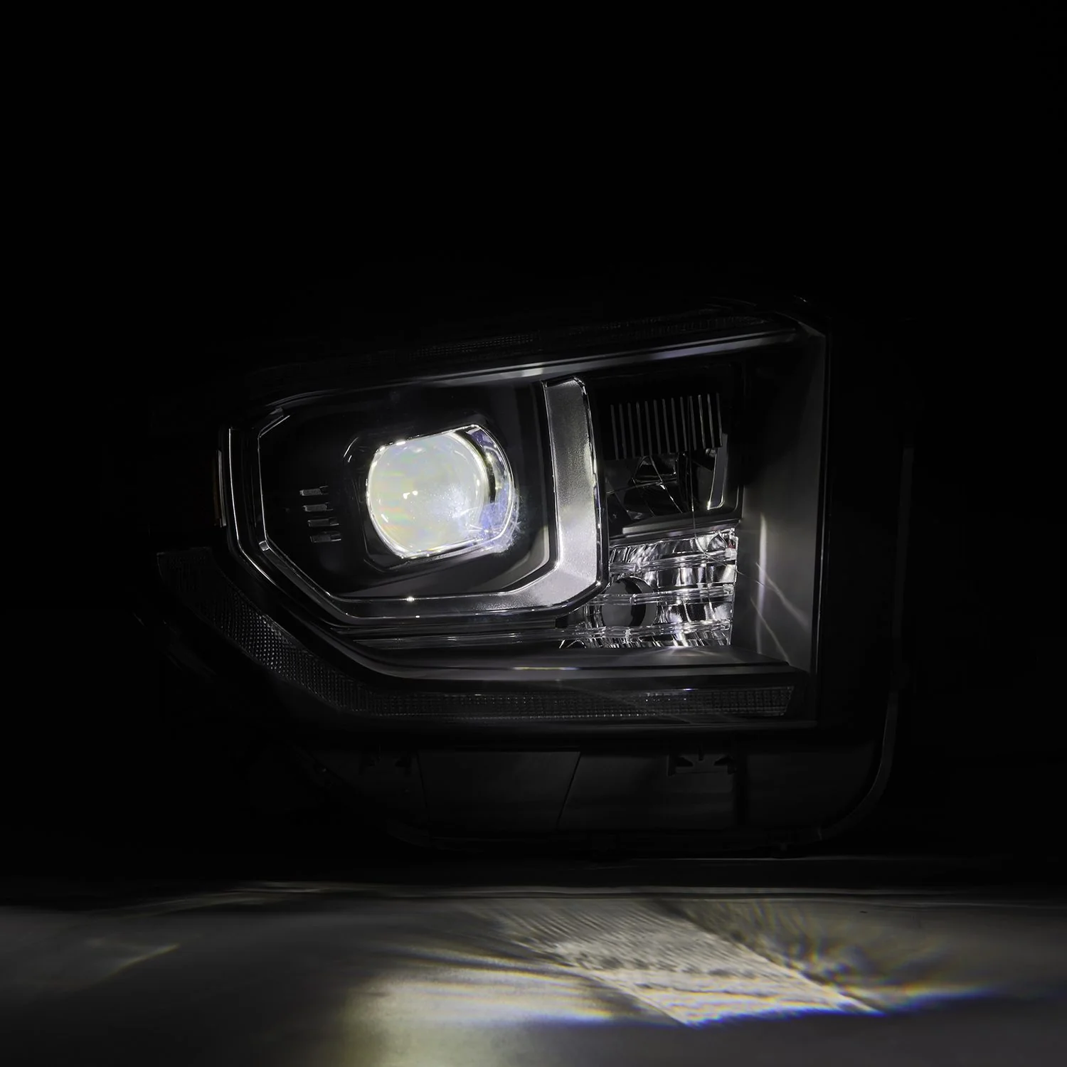 AlphaRex LED Projector Headlights Toyota Tundra (14-21) [G2 Version LUXX Series - DRL Light Tube] Alpha-Black or Black - Image 15