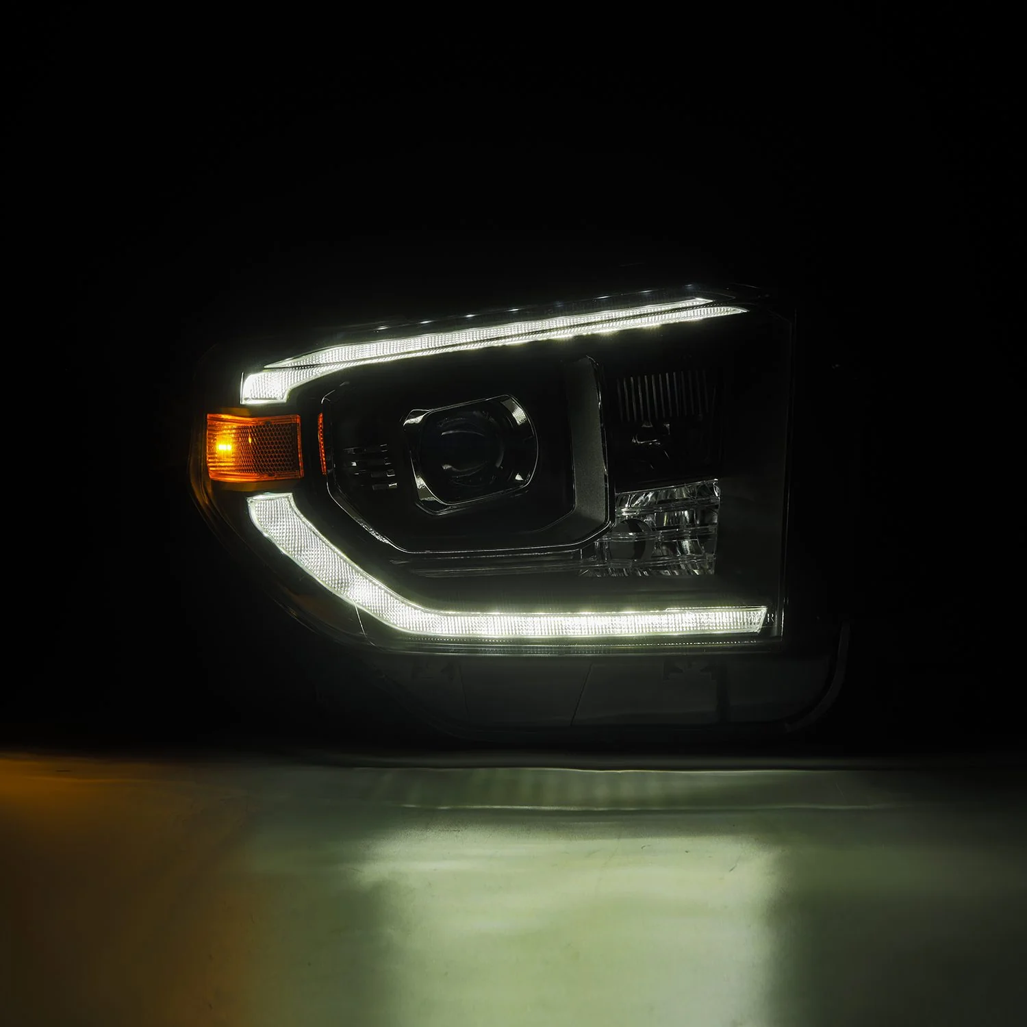 AlphaRex LED Projector Headlights Toyota Tundra (14-21) [G2 Version LUXX Series - DRL Light Tube] Alpha-Black or Black - Image 18
