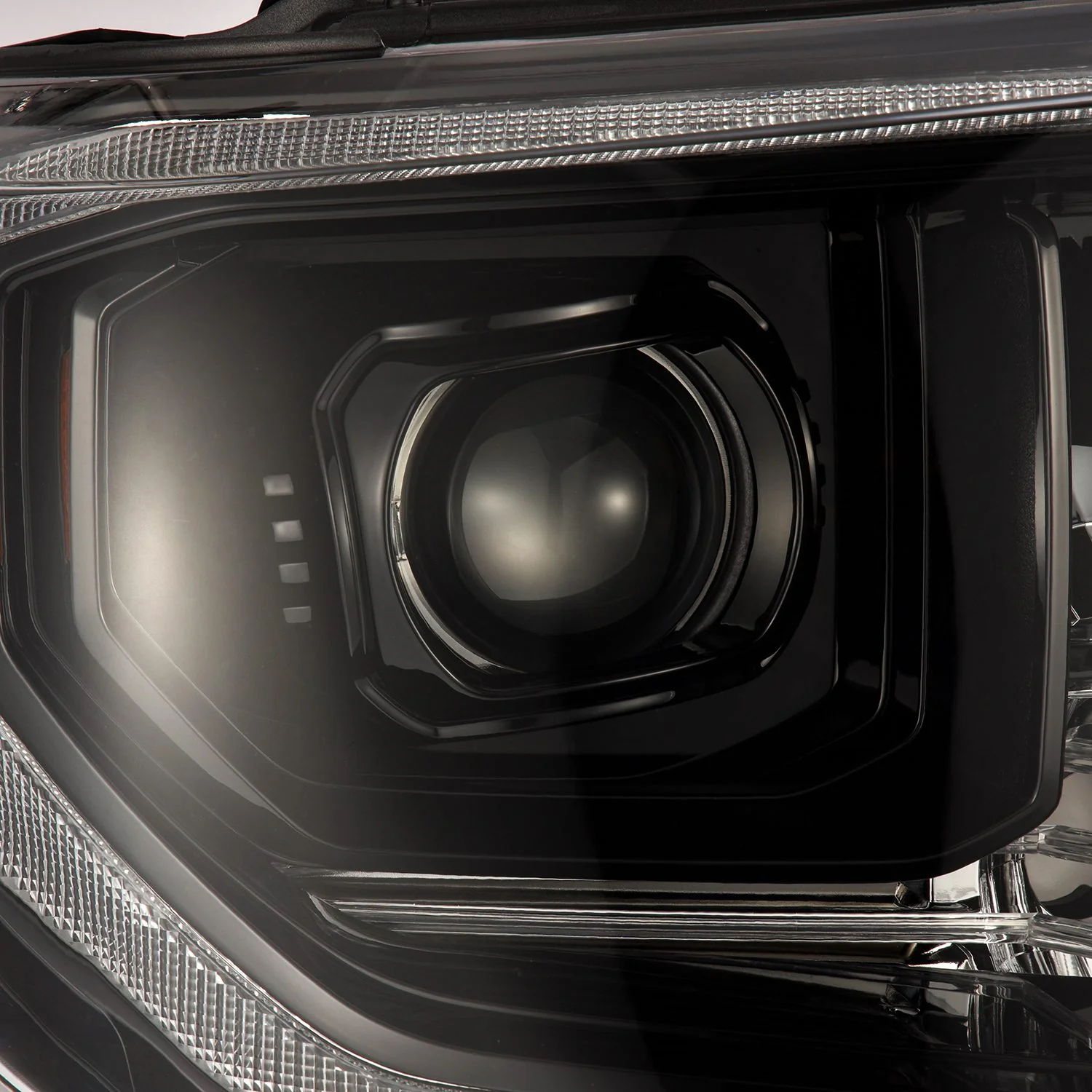 AlphaRex LED Projector Headlights Toyota Tundra (14-21) [G2 Version LUXX Series - DRL Light Tube] Alpha-Black or Black - Image 5