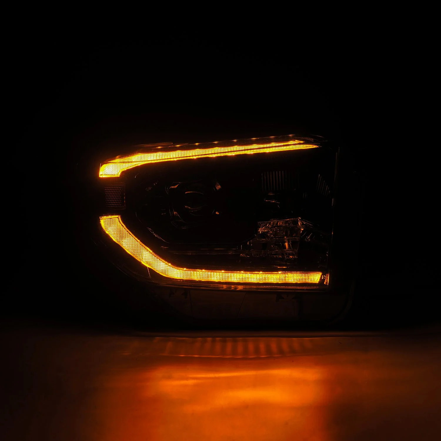 AlphaRex LED Projector Headlights Toyota Tundra (14-21) [G2 Version LUXX Series - DRL Light Tube] Alpha-Black or Black - Image 8