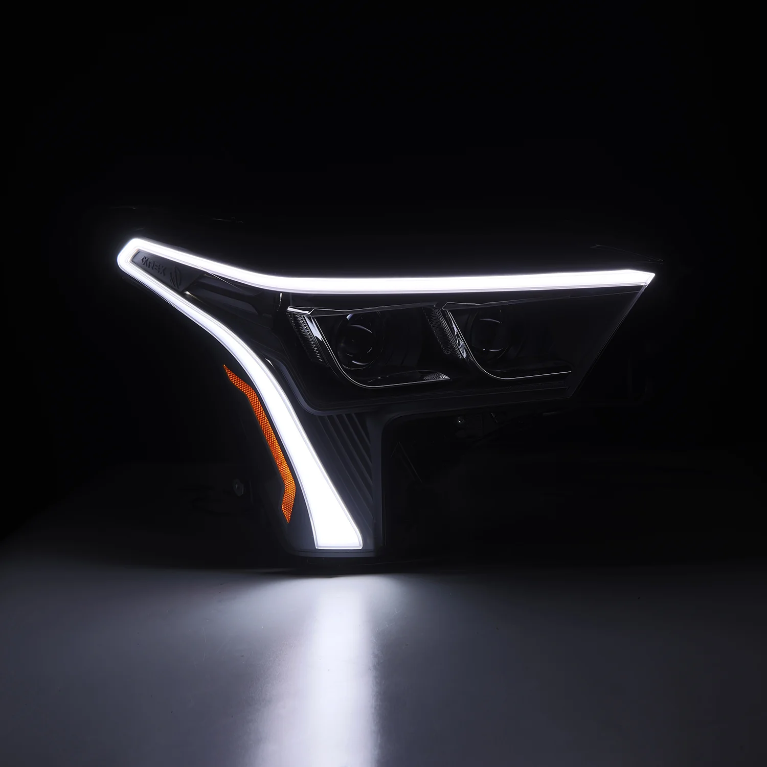AlphaRex LED Projector Headlights Toyota Tundra (22-23) [LUXX Series - DRL Light Tube] Alpha-Black or Black - Image 17