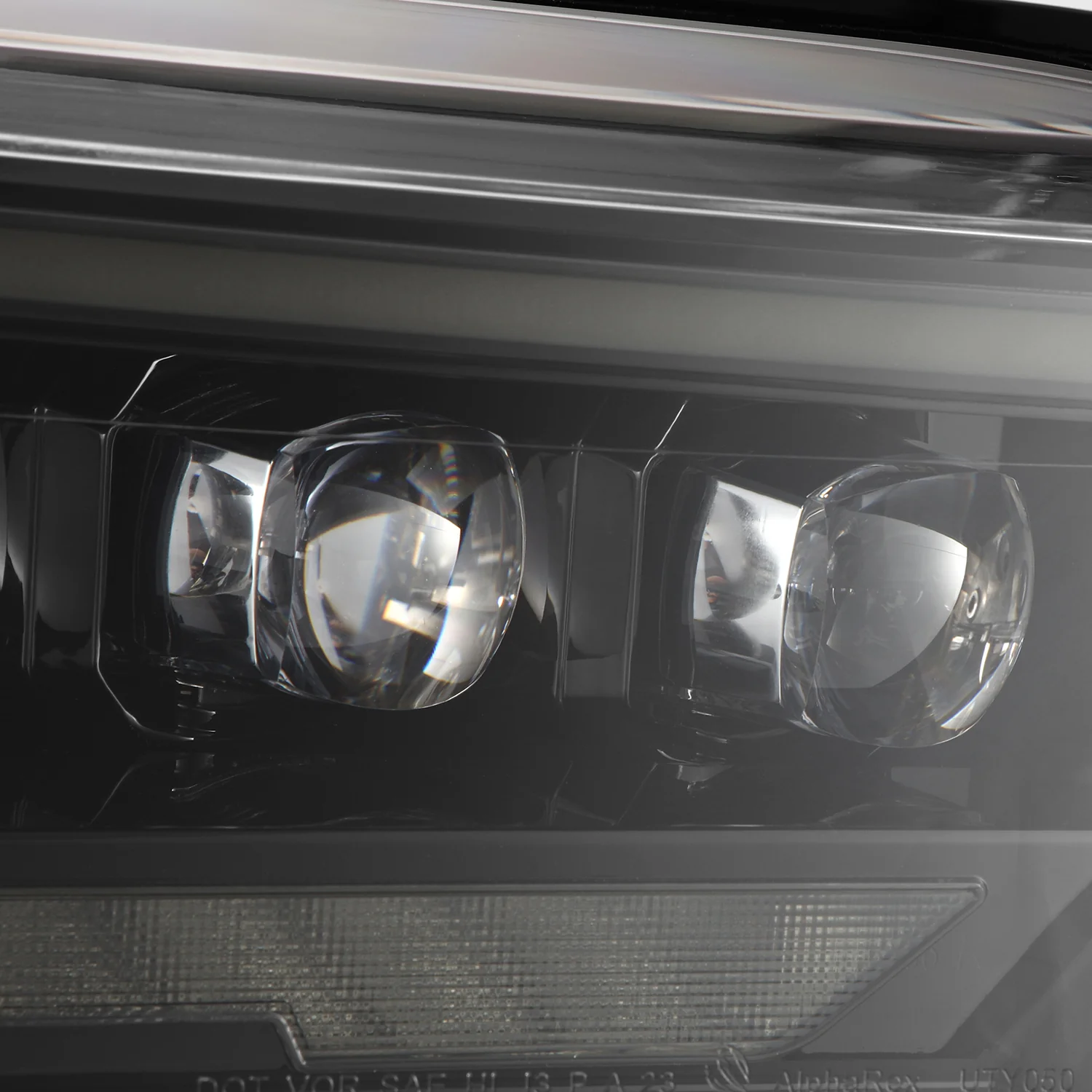 AlphaRex LED Projector Headlights Toyota Tundra/Sequoia (22-26) [NOVA Series w/ DRL] Alpha-Black or Black - Image 5