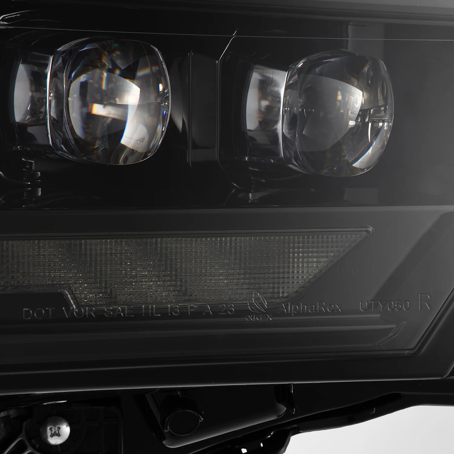 AlphaRex LED Projector Headlights Toyota Tundra/Sequoia (22-26) [NOVA Series w/ DRL] Alpha-Black or Black - Image 6