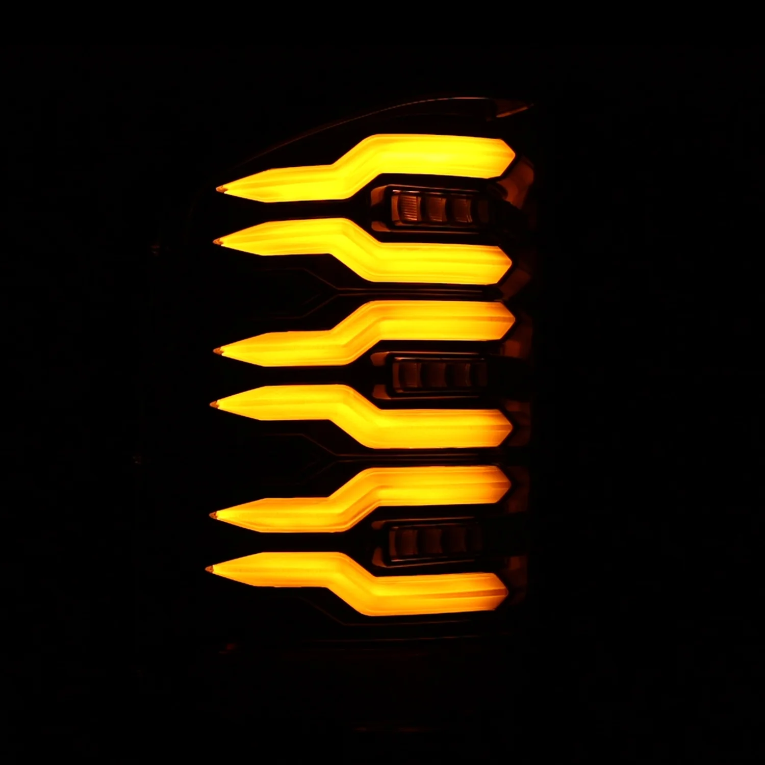 AlphaRex LED Tail Lights Chevy Silverado (07-13) LUXX Series - Black / Black-Red / Alpha-Black - Image 15