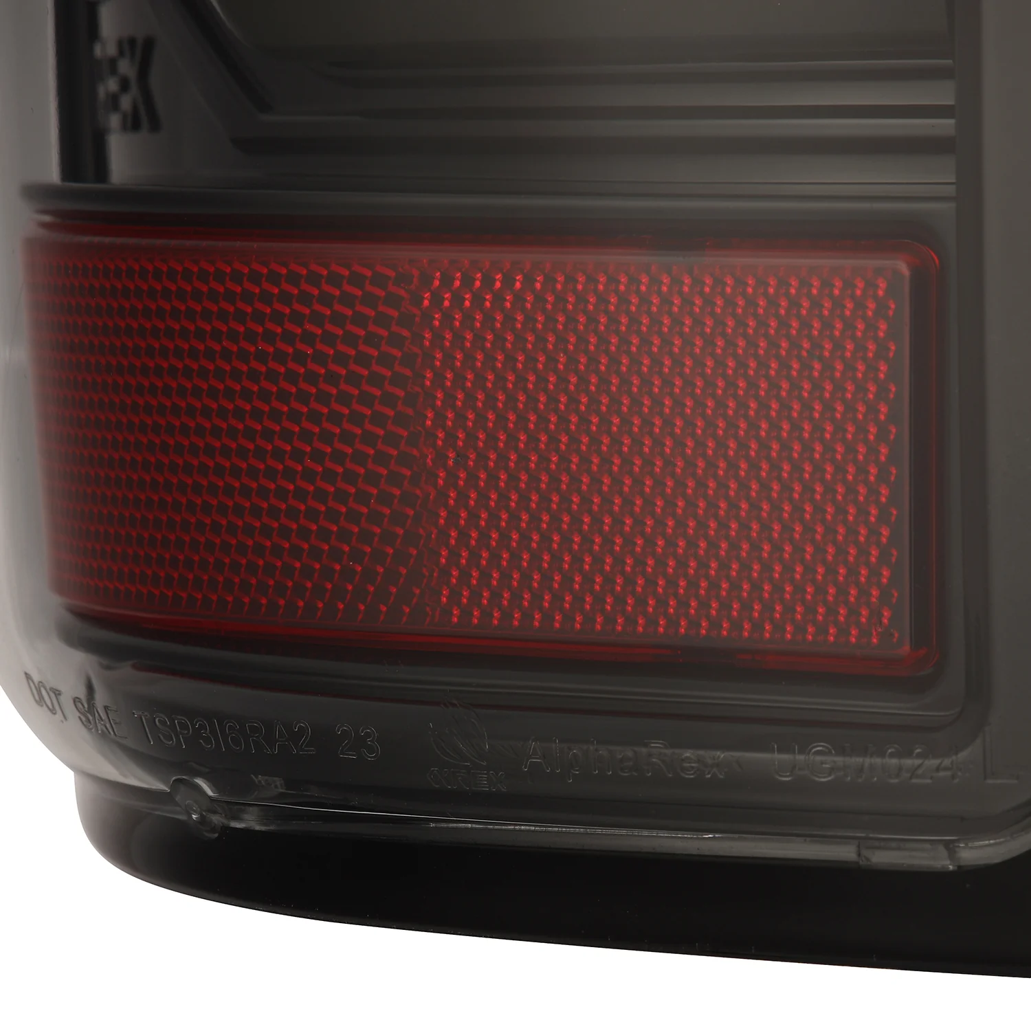 AlphaRex LED Tail Lights Chevy Silverado (07-13) LUXX Series - Black / Black-Red / Alpha-Black - Image 20