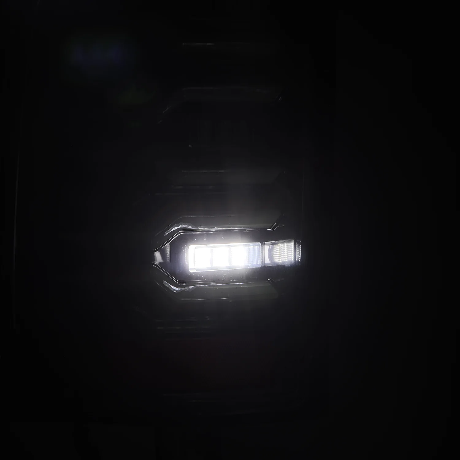 AlphaRex LED Tail Lights Chevy Silverado (07-13) LUXX Series - Black / Black-Red / Alpha-Black - Image 22