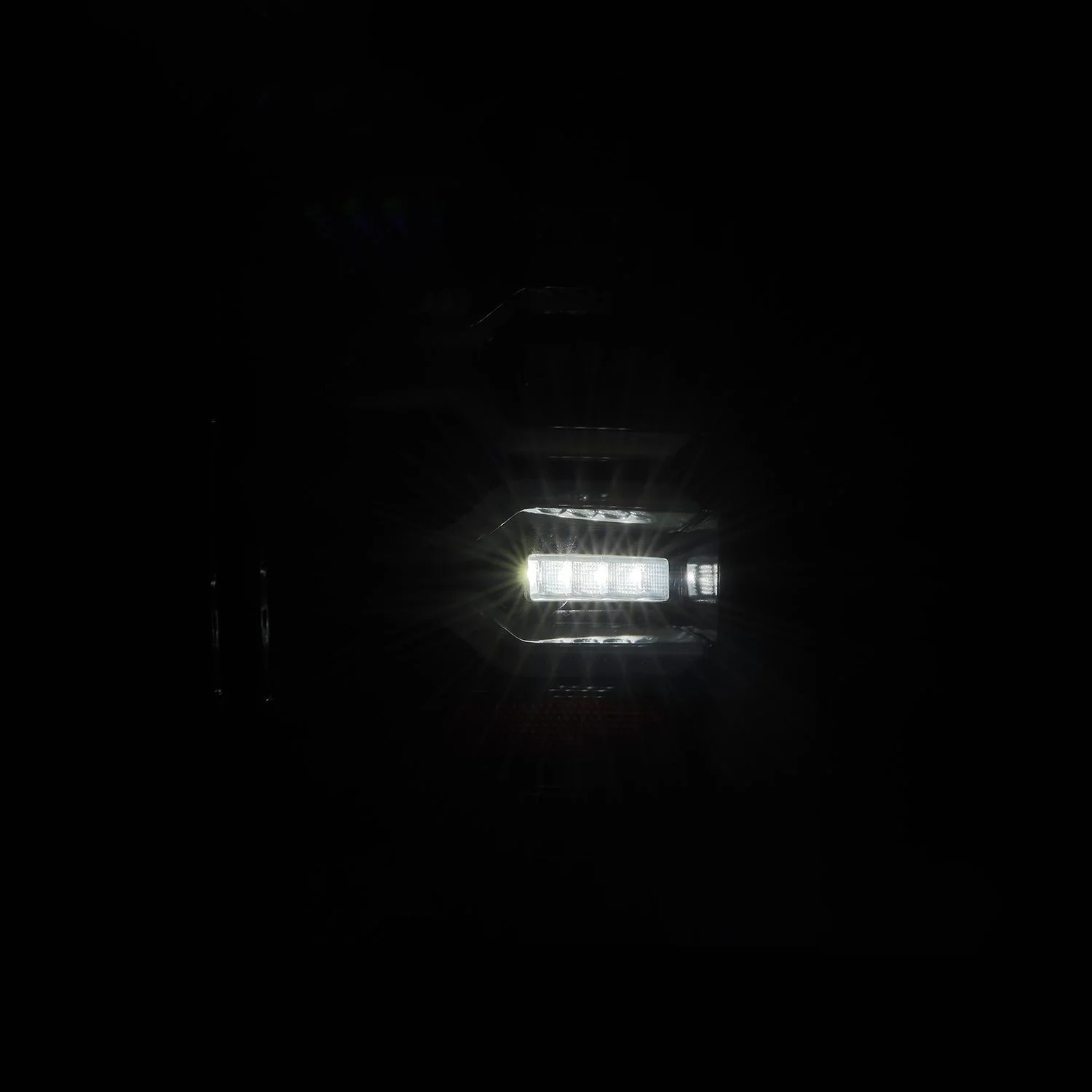 AlphaRex LED Tail Lights Chevy Silverado (14-18) LUXX Series - Black / Black-Red / Alpha-Black - Image 13