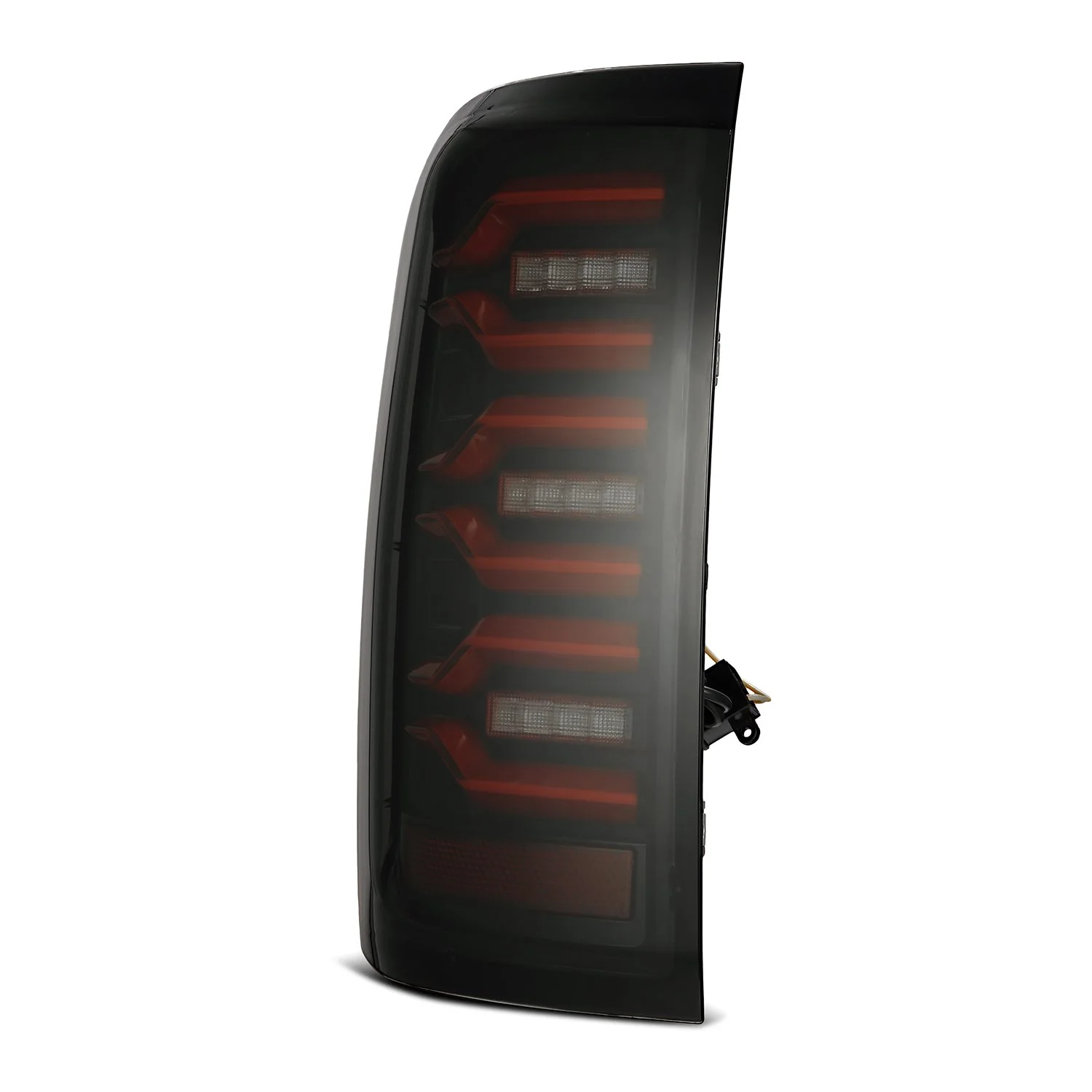 AlphaRex LED Tail Lights Chevy Silverado (14-18) LUXX Series - Black / Black-Red / Alpha-Black - Image 21