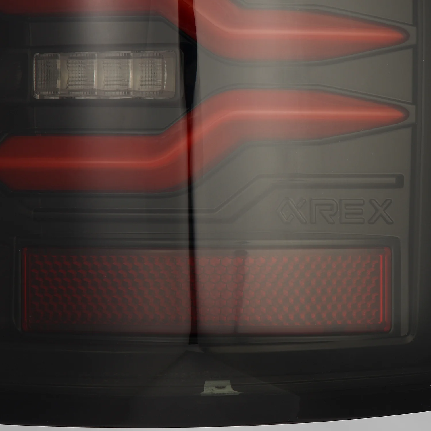 AlphaRex LED Tail Lights Dodge Ram (02-06) LUXX Series - Black / Black-Red / Alpha-Black - Image 30