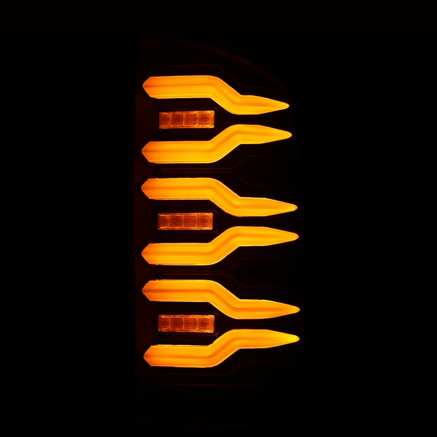 AlphaRex LED Tail Lights Dodge Ram (02-06) LUXX Series - Black / Black-Red / Alpha-Black - Image 4