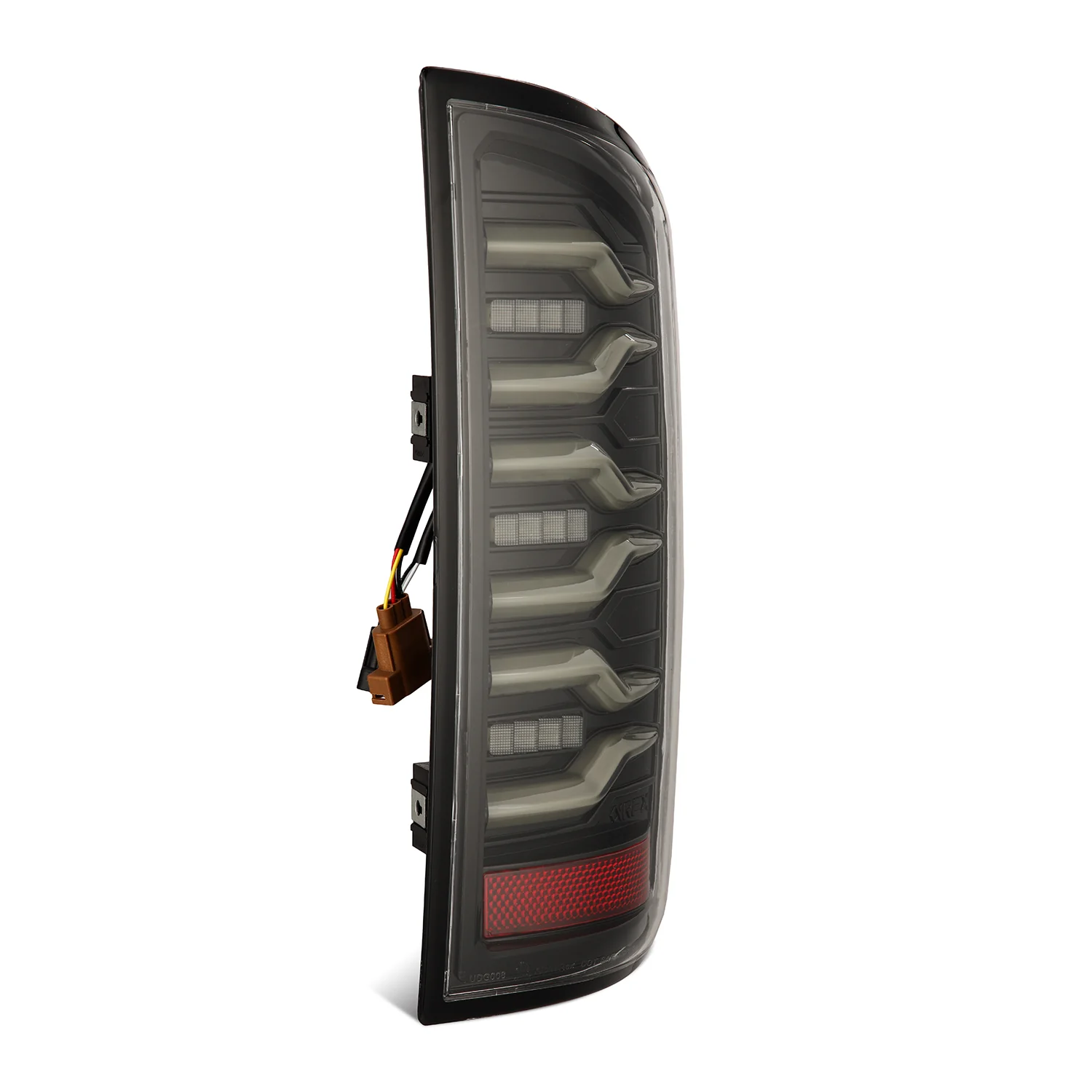 AlphaRex LED Tail Lights Dodge Ram (07-09) LUXX Series - Black / Black-Red / Alpha-Black - Image 13