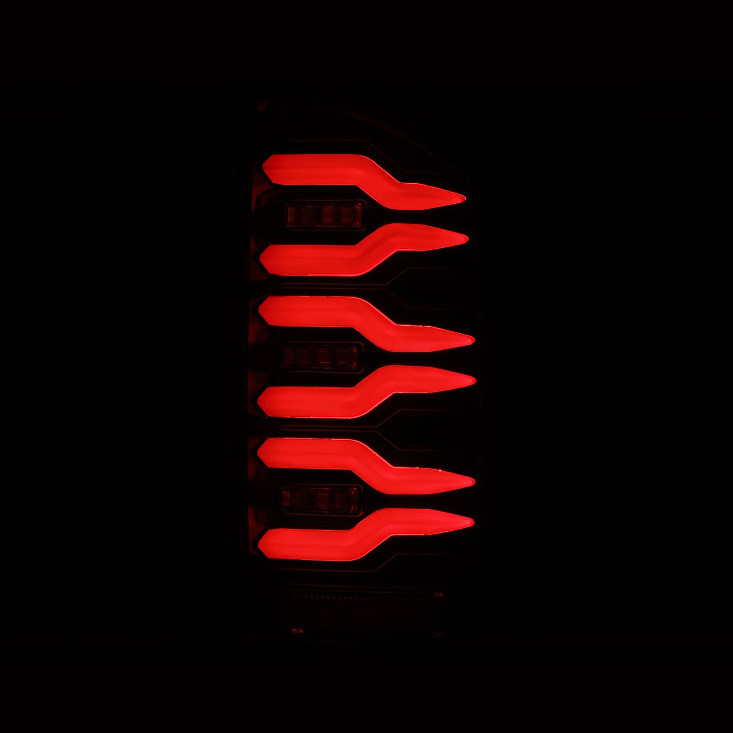 AlphaRex LED Tail Lights Dodge Ram (07-09) LUXX Series - Black / Black-Red / Alpha-Black - Image 18