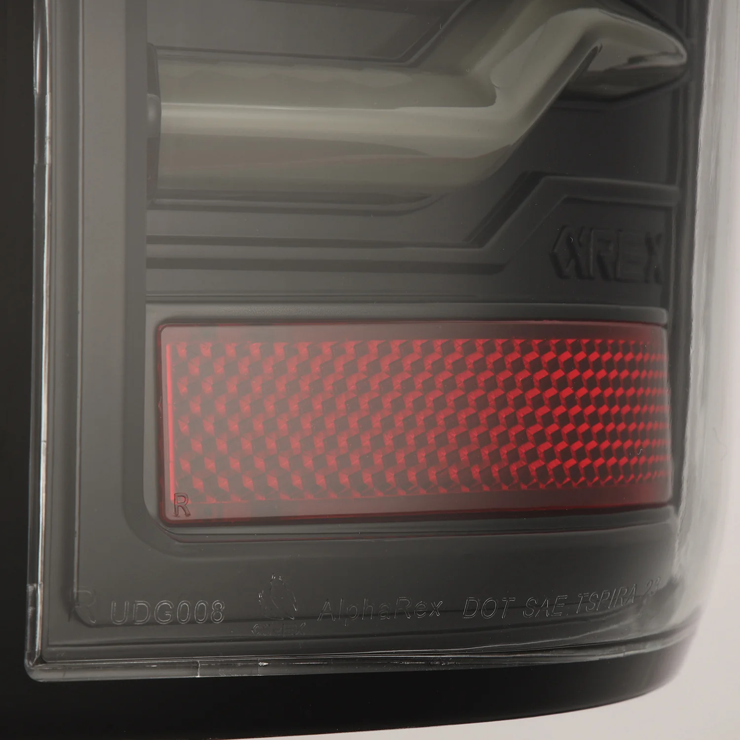 AlphaRex LED Tail Lights Dodge Ram (07-09) LUXX Series - Black / Black-Red / Alpha-Black - Image 19