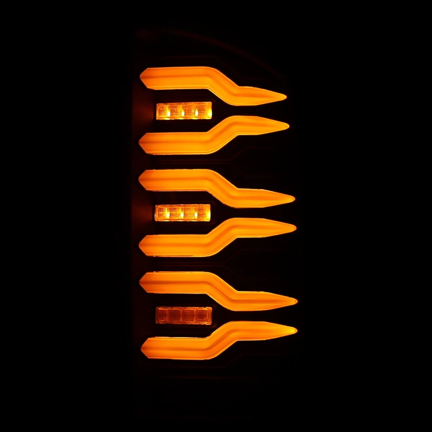 AlphaRex LED Tail Lights Dodge Ram (07-09) LUXX Series - Black / Black-Red / Alpha-Black - Image 5