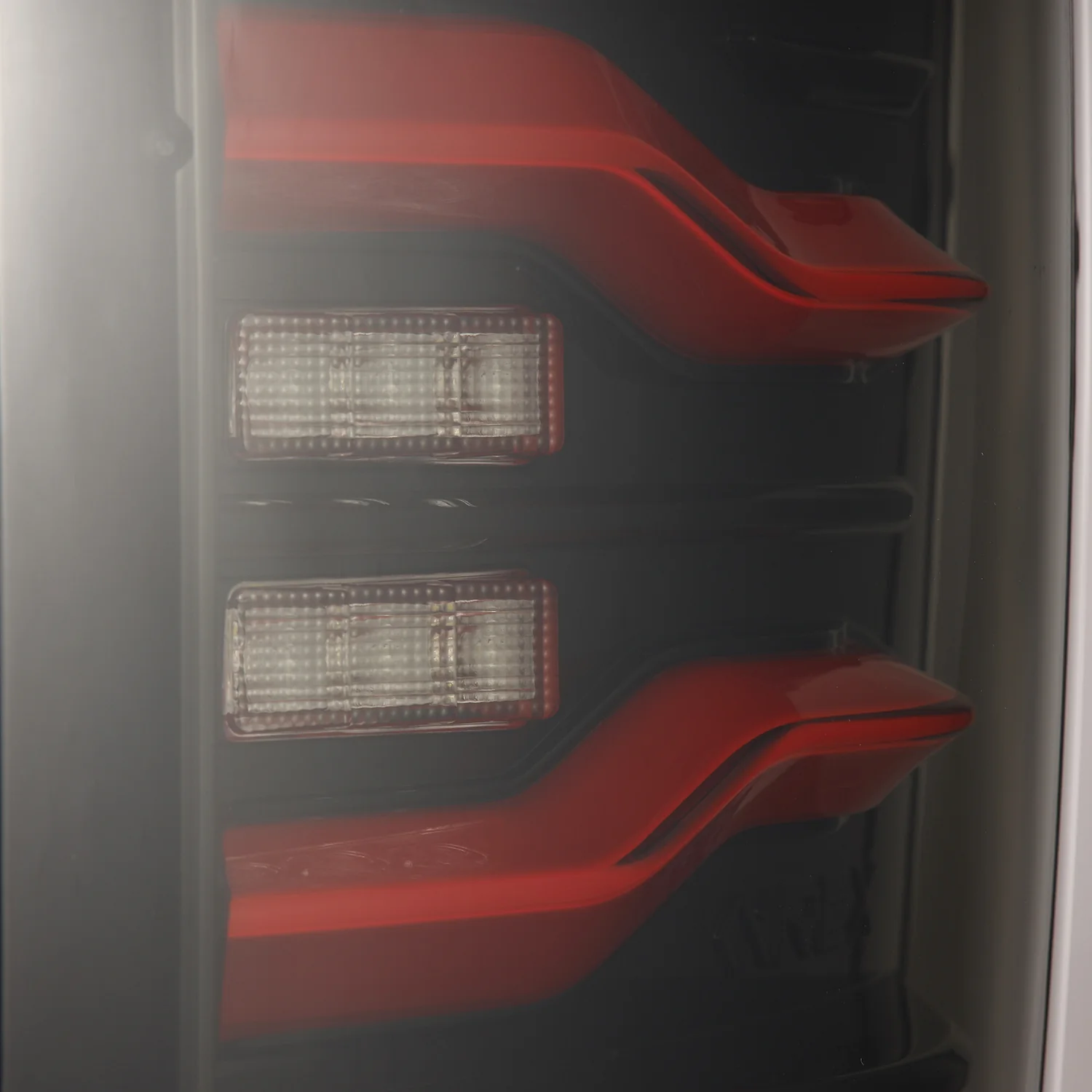 AlphaRex LED Tail Lights Dodge Ram (2009-2020) LUXX Series - Black-Red - Image 7