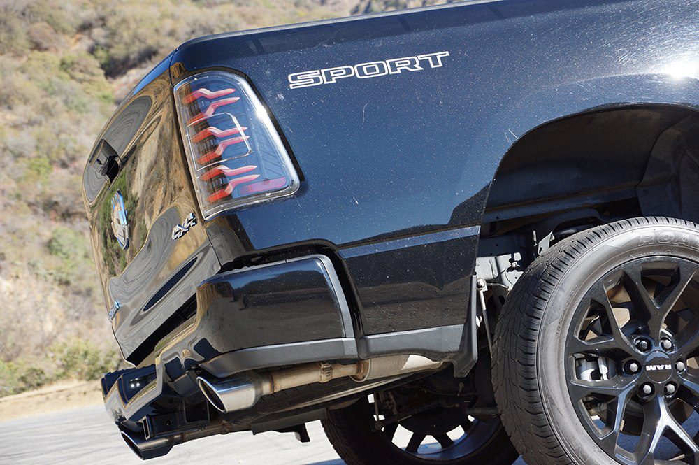 AlphaRex LED Tail Lights Dodge Ram (2019-2024) LUXX Series - Alpha-Black / Black / Black-Red - Image 26