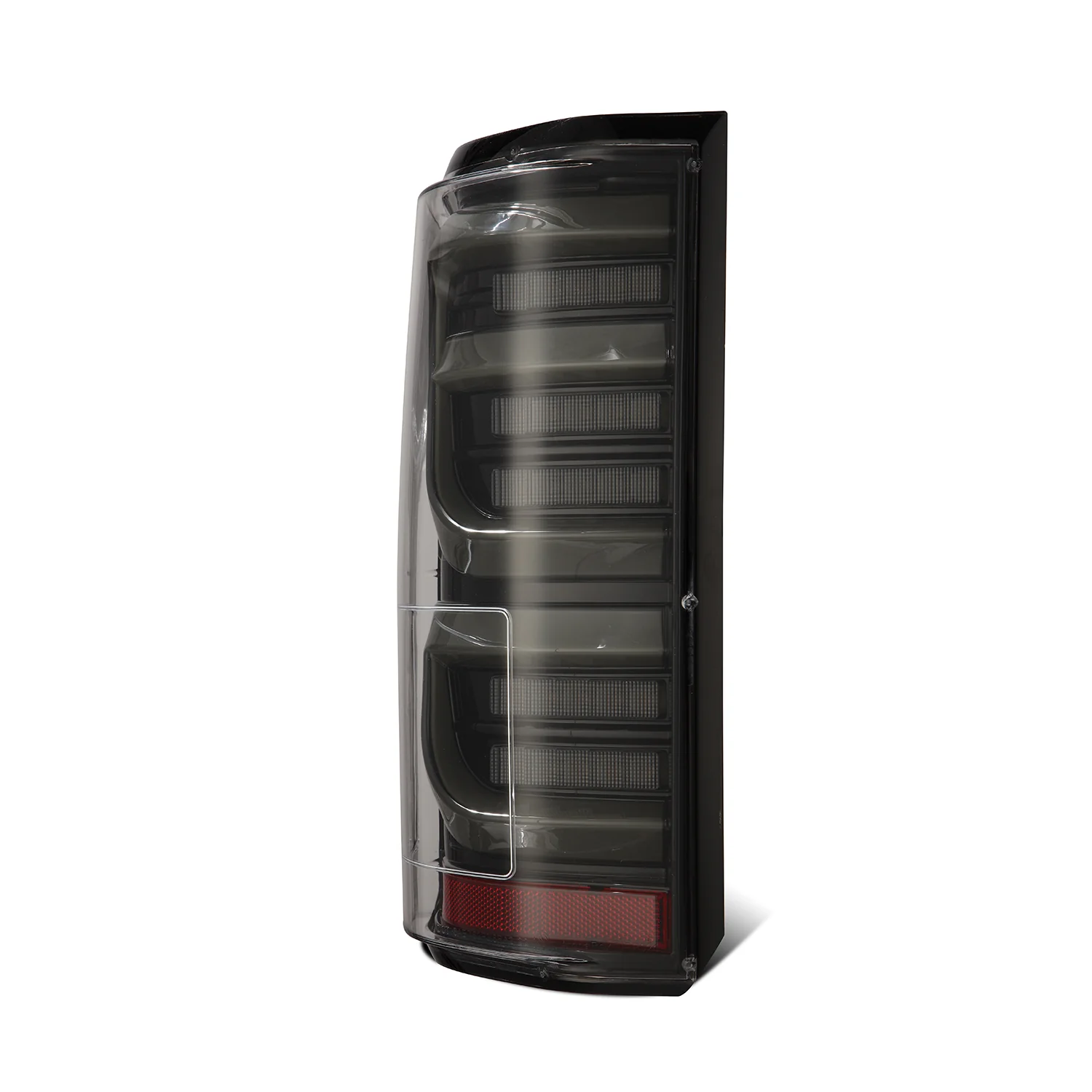 AlphaRex LED Tail Lights Ford F150 (15-20) LUXX Series - Alpha-Black / Black / Black-Red - Image 2