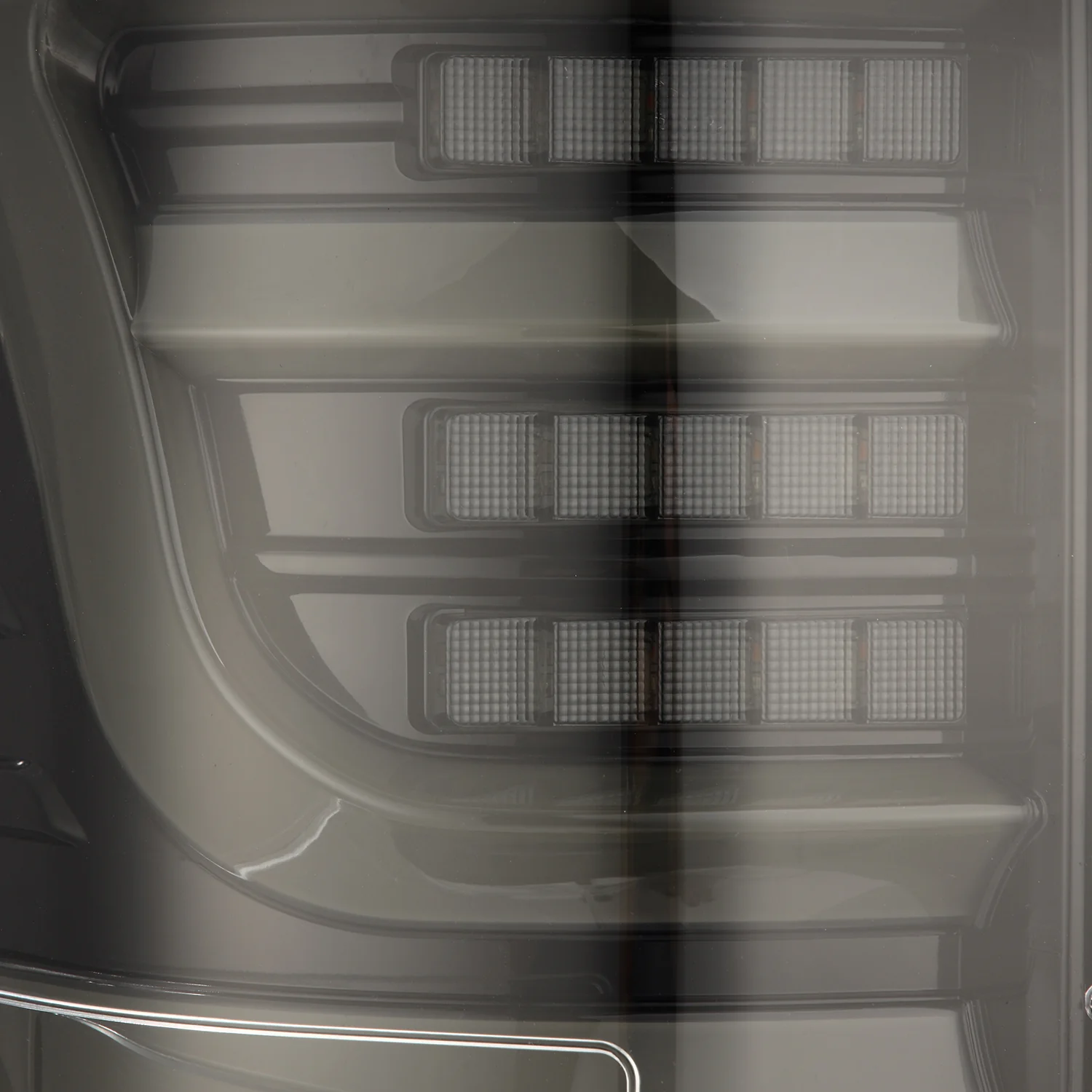 AlphaRex LED Tail Lights Ford F150 (15-20) LUXX Series - Alpha-Black / Black / Black-Red - Image 3