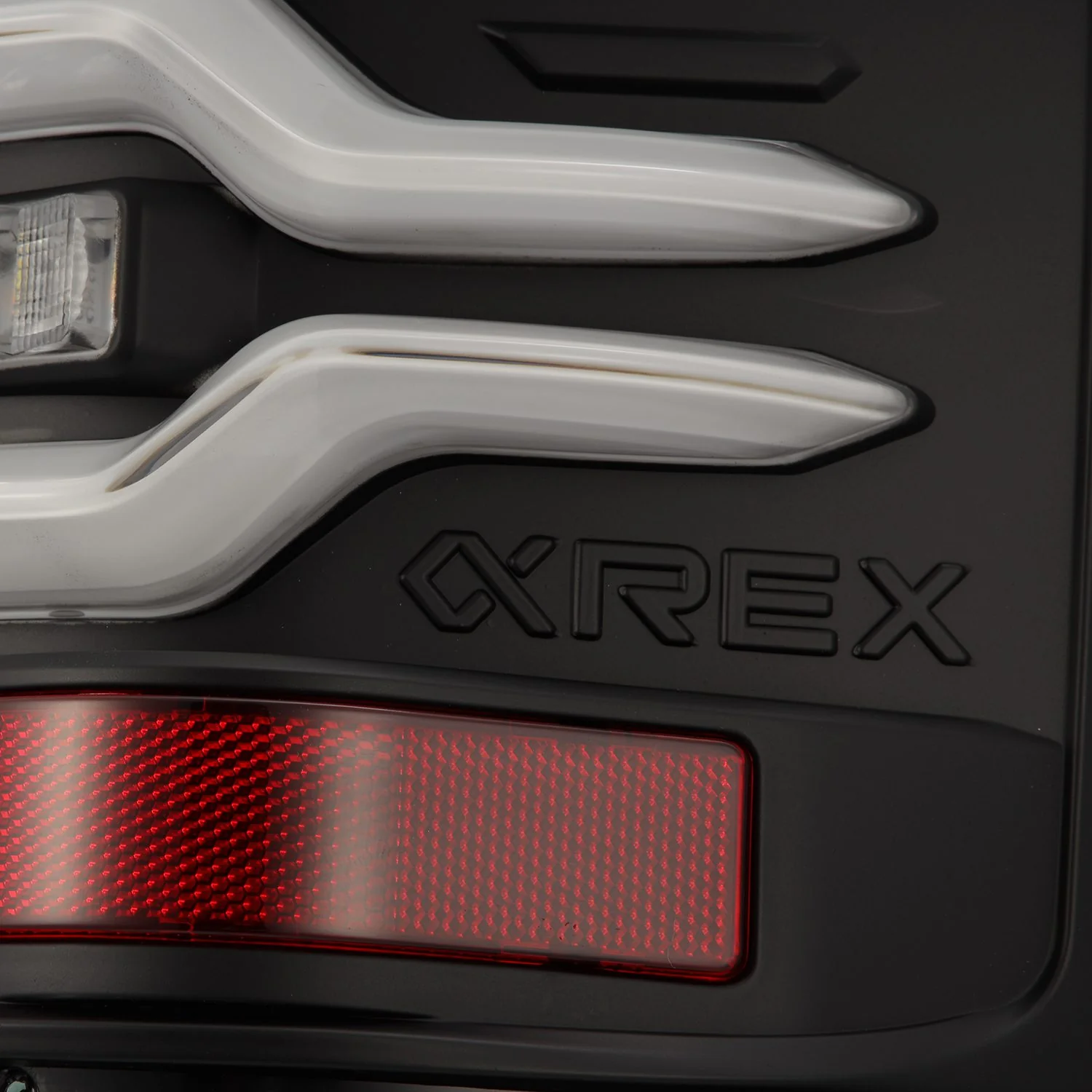 AlphaRex LED Tail Lights GMC Sierra (14-18) LUXX Series - Alpha-Black / Black / Black-Red - Image 11