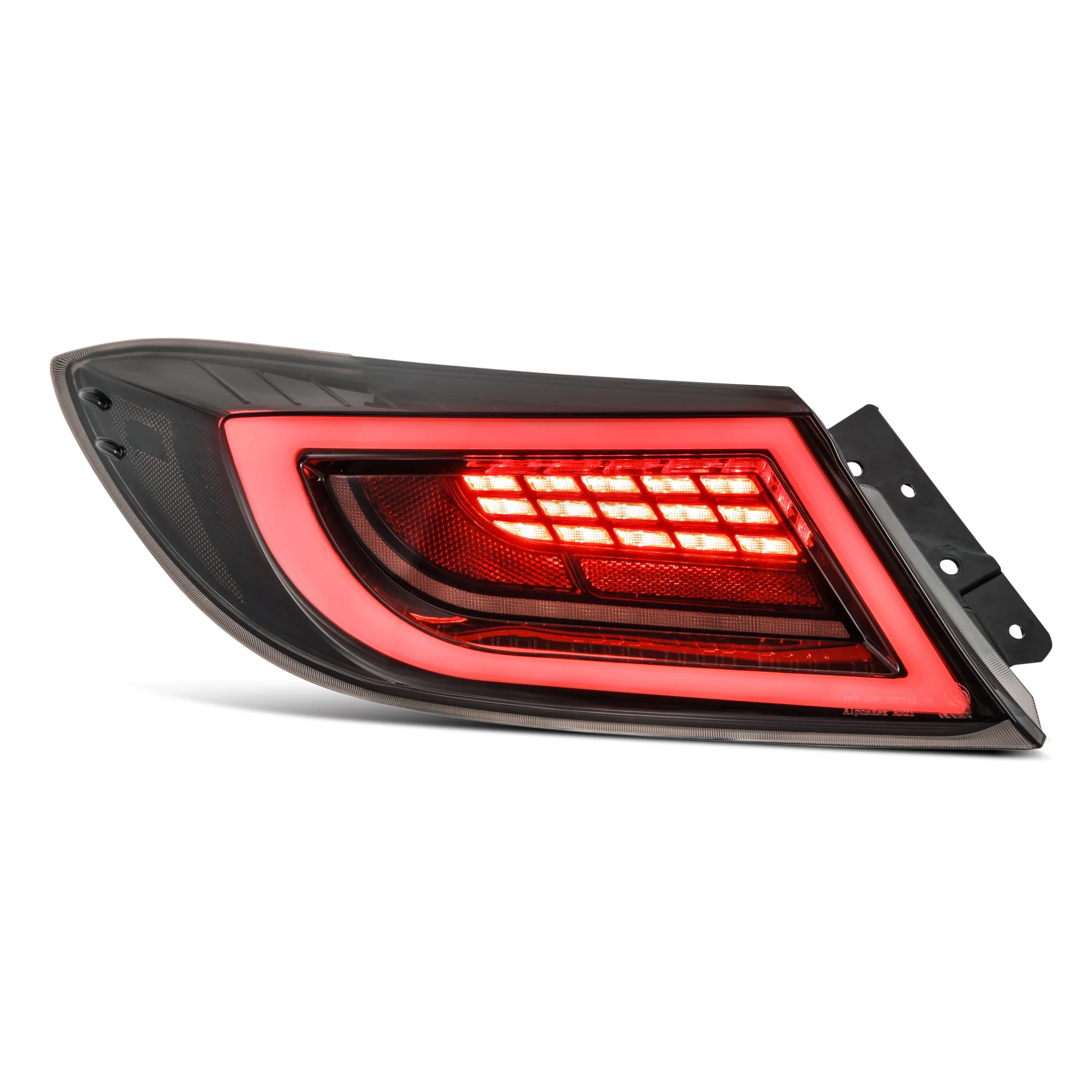 AlphaRex LED Tail Lights Subaru BRZ & Toyota GR86 (2021-2025) LUXX Series - Black Smoke / Vivid Red / Alpha-Black - Image 5