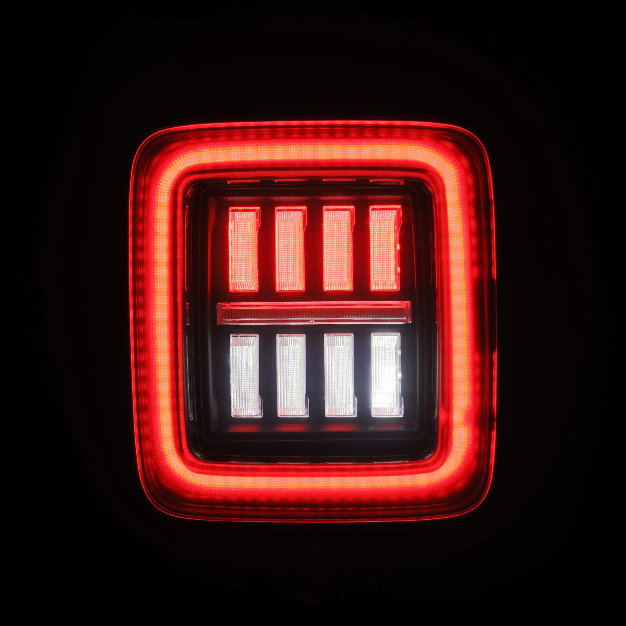 AlphaRex LED Tail Lights Jeep Wrangler JL (18-23) [Prismatic - NOVA Series] Alpha-Black or Black-Red - Image 23