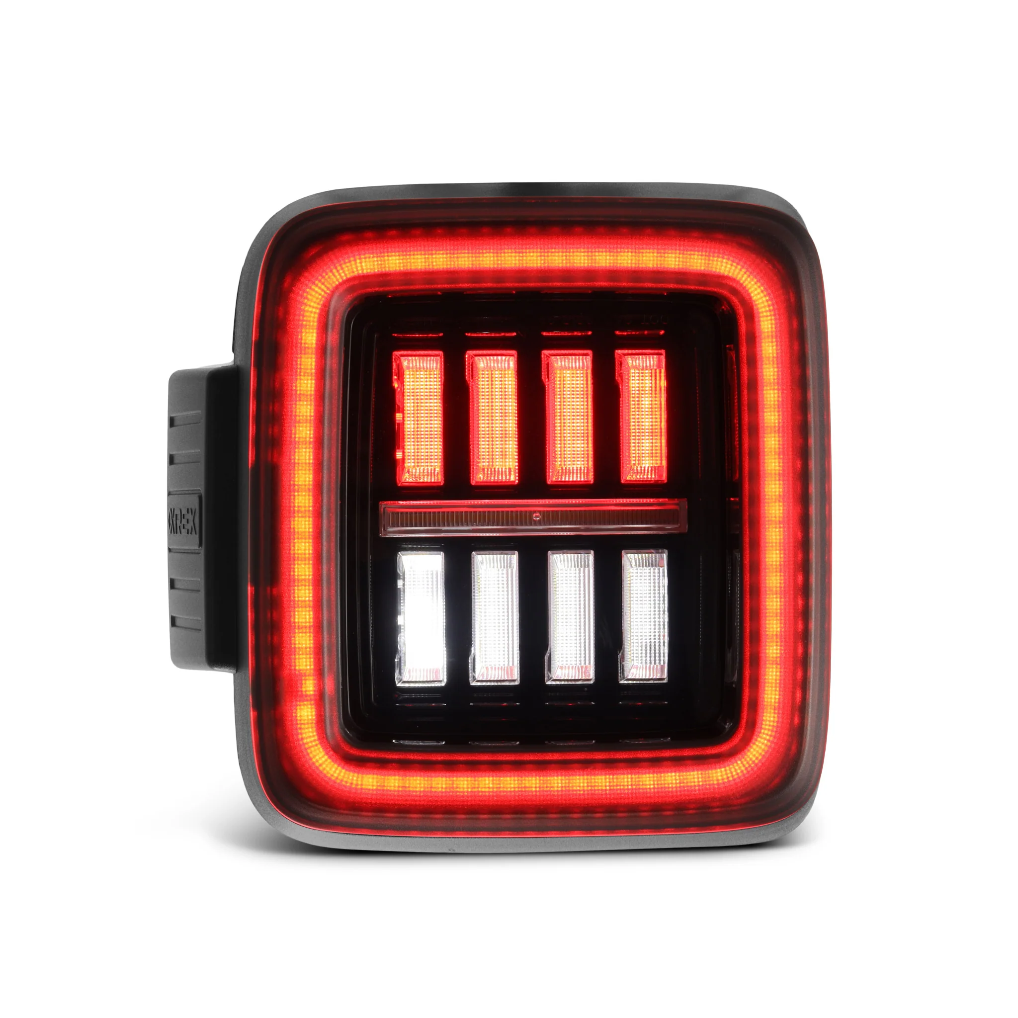 AlphaRex LED Tail Lights Jeep Wrangler JL (18-23) [Prismatic - NOVA Series] Alpha-Black or Black-Red - Image 7