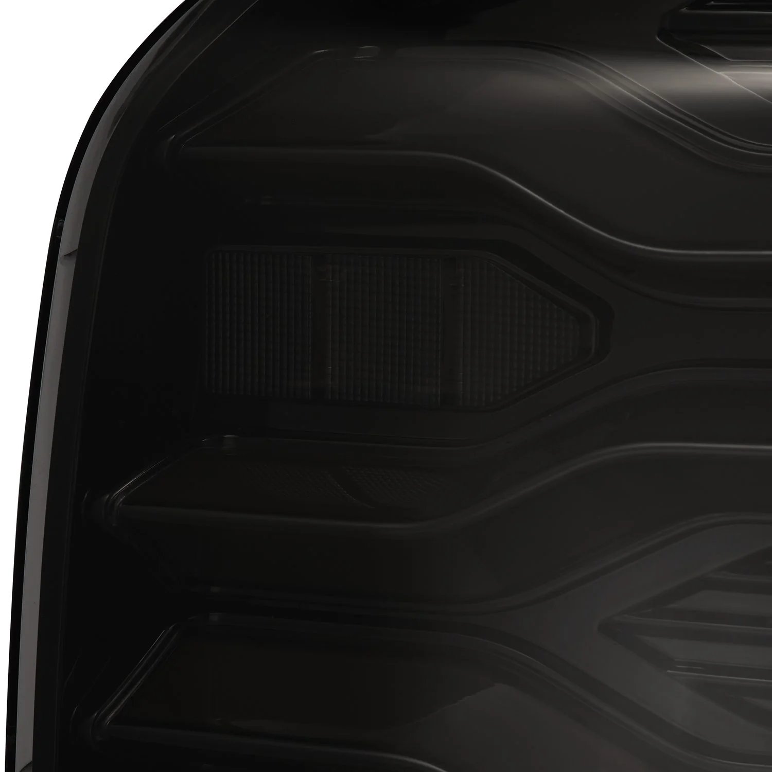 AlphaRex LED Tail Lights Toyota 4Runner (10-23) LUXX Series - Alpha-Black / Black / Black-Red - Image 2