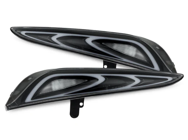 AlphaRex LED Tail Lights Toyota GR Supra A90 A91 (20-25) Luxx Series FT-1 or CSL Style - Black / Red / Alpha Black