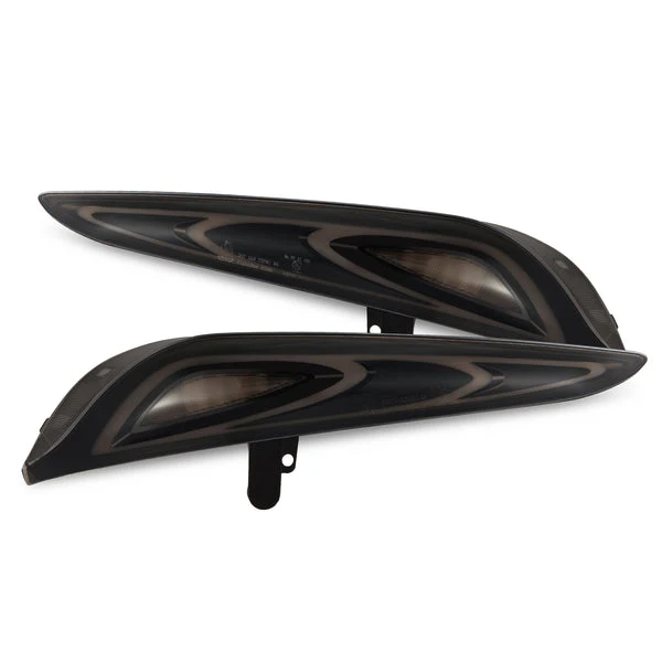 AlphaRex LED Tail Lights Toyota GR Supra A90 A91 (20-25) Luxx Series FT-1 or CSL Style - Black / Red / Alpha Black - Image 3
