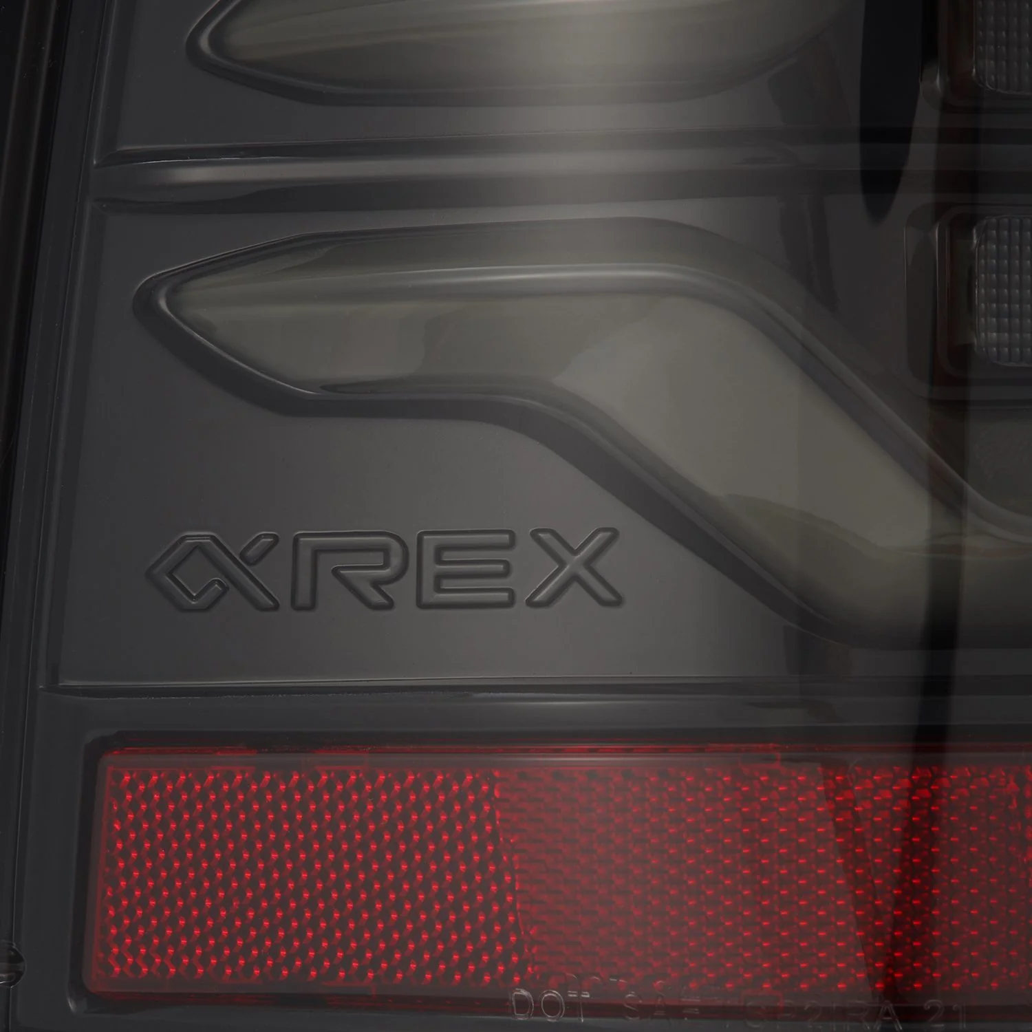 AlphaRex LED Tail Lights Toyota Tacoma (05-15) LUXX Series - Black / Red / Alpha-Black - Image 11