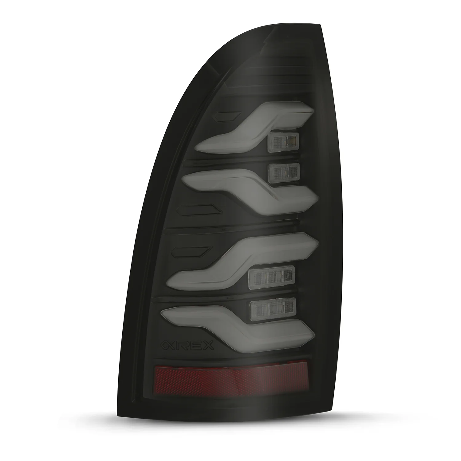 AlphaRex LED Tail Lights Toyota Tacoma (05-15) LUXX Series - Black / Red / Alpha-Black - Image 18