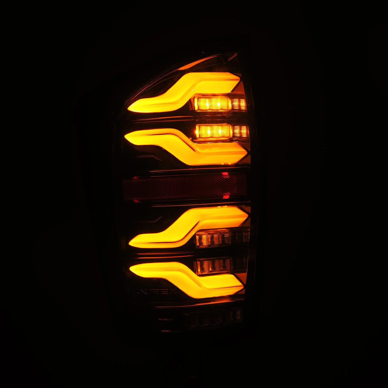 AlphaRex LED Tail Lights Toyota Tacoma (16-23) LUXX Series - Black / Black-Red / Alpha-Black - Image 15