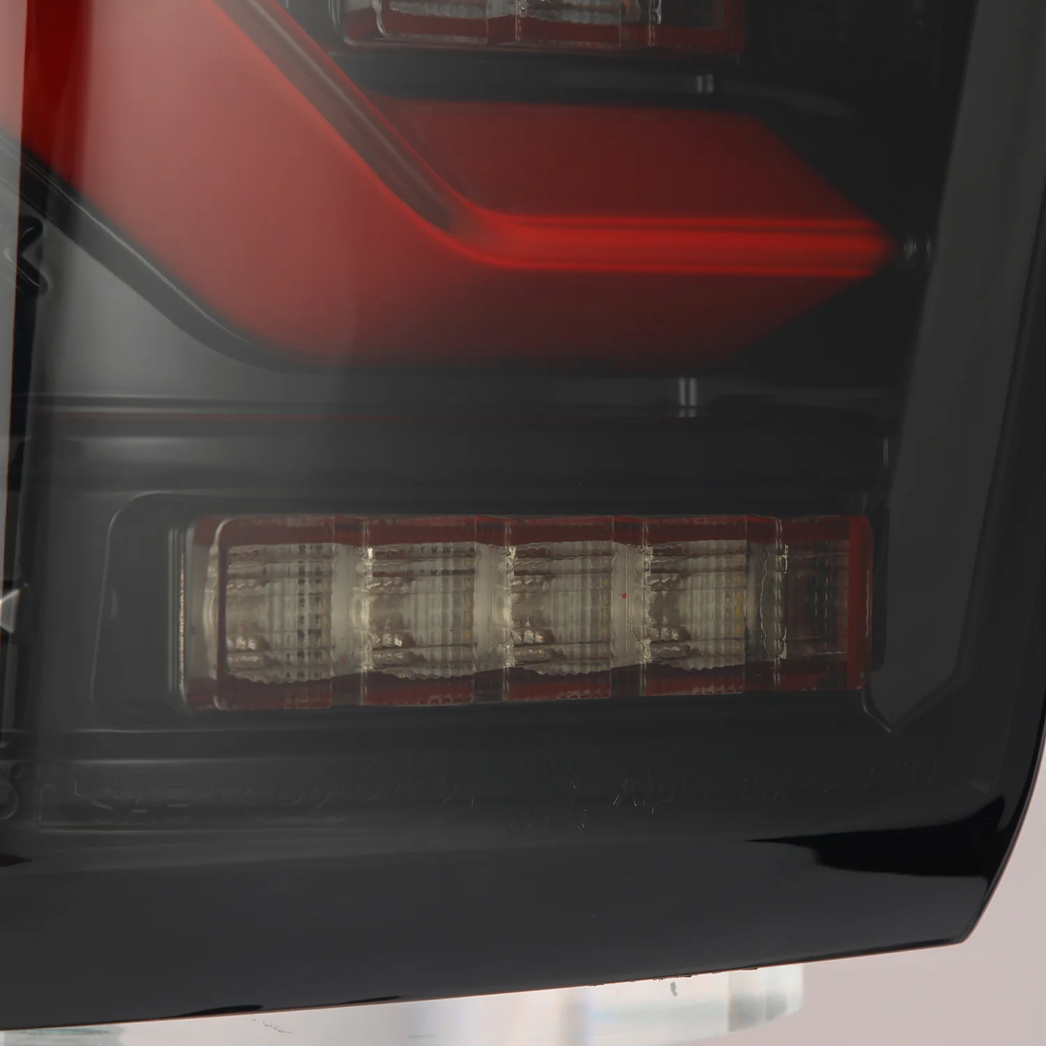 AlphaRex LED Tail Lights Toyota Tacoma (16-23) LUXX Series - Black / Black-Red / Alpha-Black - Image 7