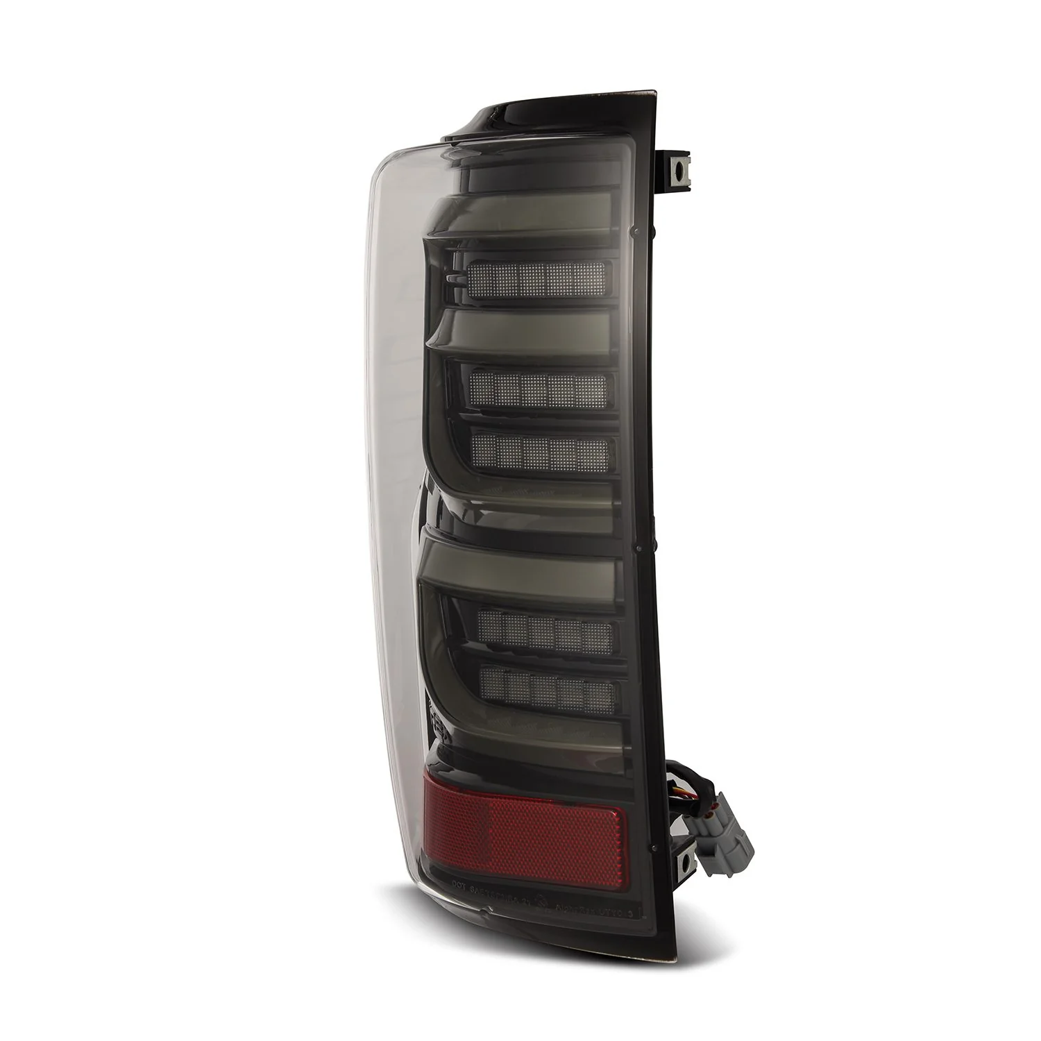 AlphaRex LED Tail Lights Toyota Tundra (07-13) LUXX Series - Black / Black-Red / Alpha-Black - Image 12