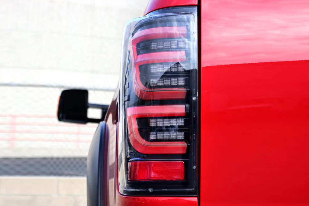 AlphaRex LED Tail Lights Toyota Tundra (07-13) LUXX Series - Black / Black-Red / Alpha-Black - Image 23