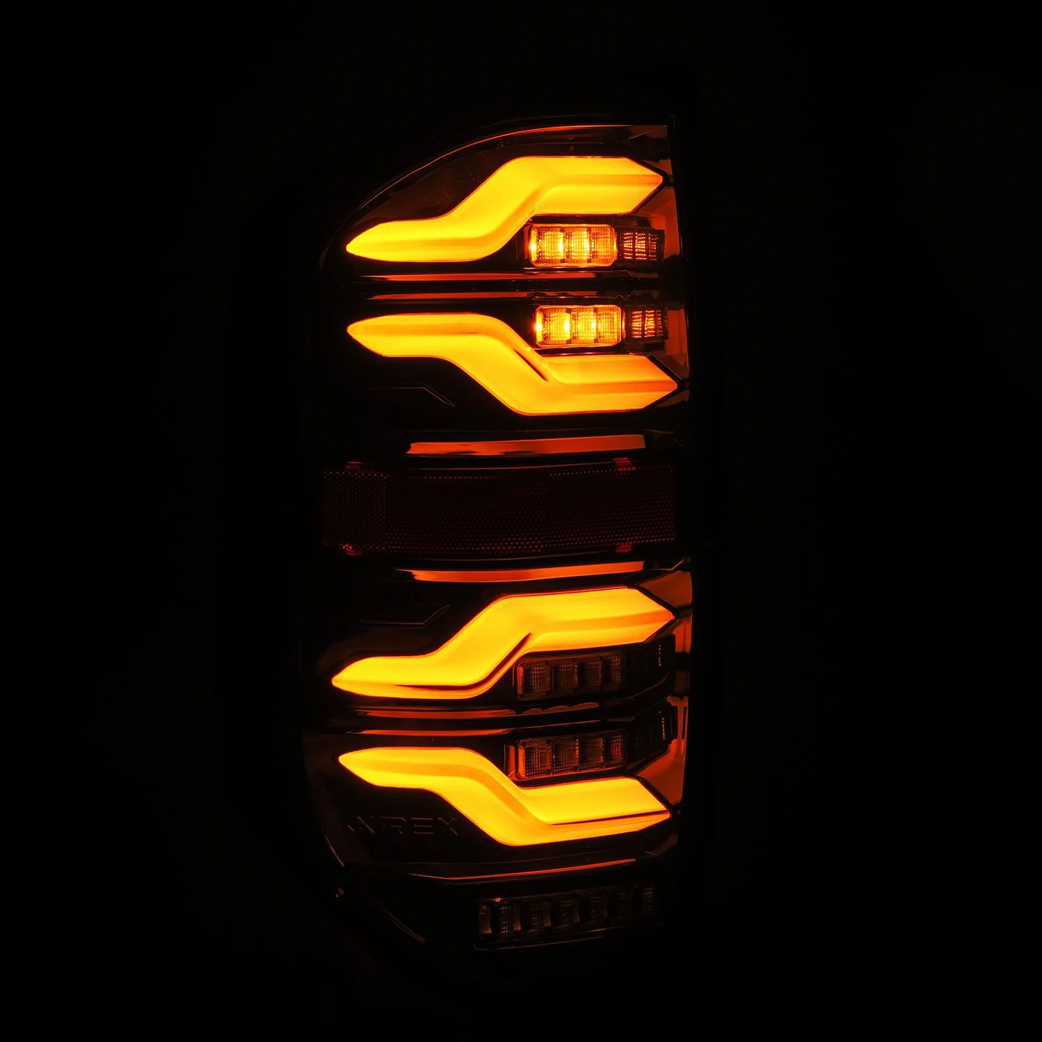 AlphaRex LED Tail Lights Toyota Tundra (14-21) LUXX Series - Black  / Black-Red / Alpha-Black - Image 10