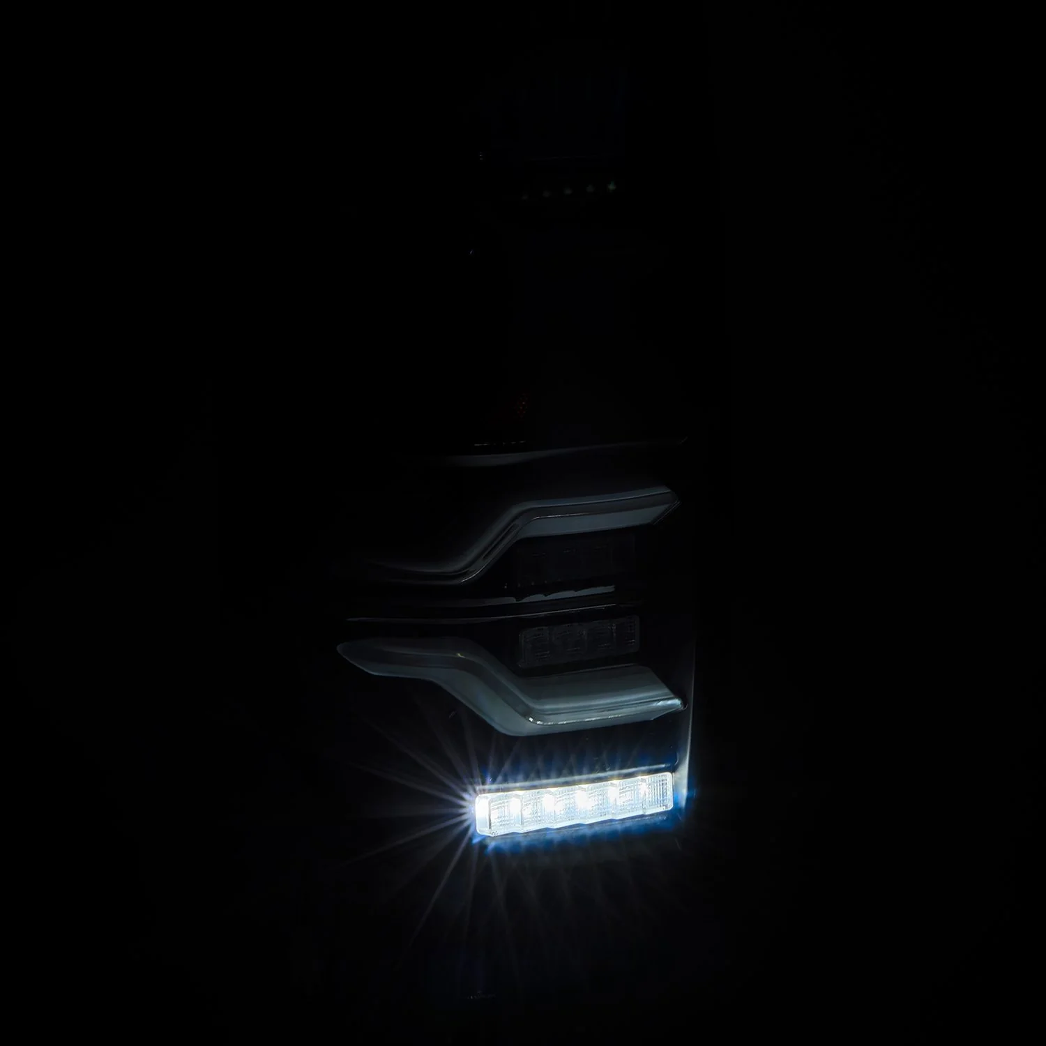 AlphaRex LED Tail Lights Toyota Tundra (14-21) LUXX Series - Black  / Black-Red / Alpha-Black - Image 6
