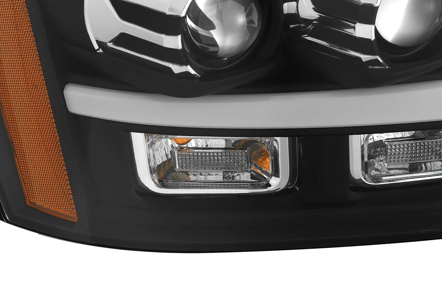 AlphaRex Projector Headlights Chevy Suburban (07-14) G2 Version Pro Series - Sequential - Black - Image 2