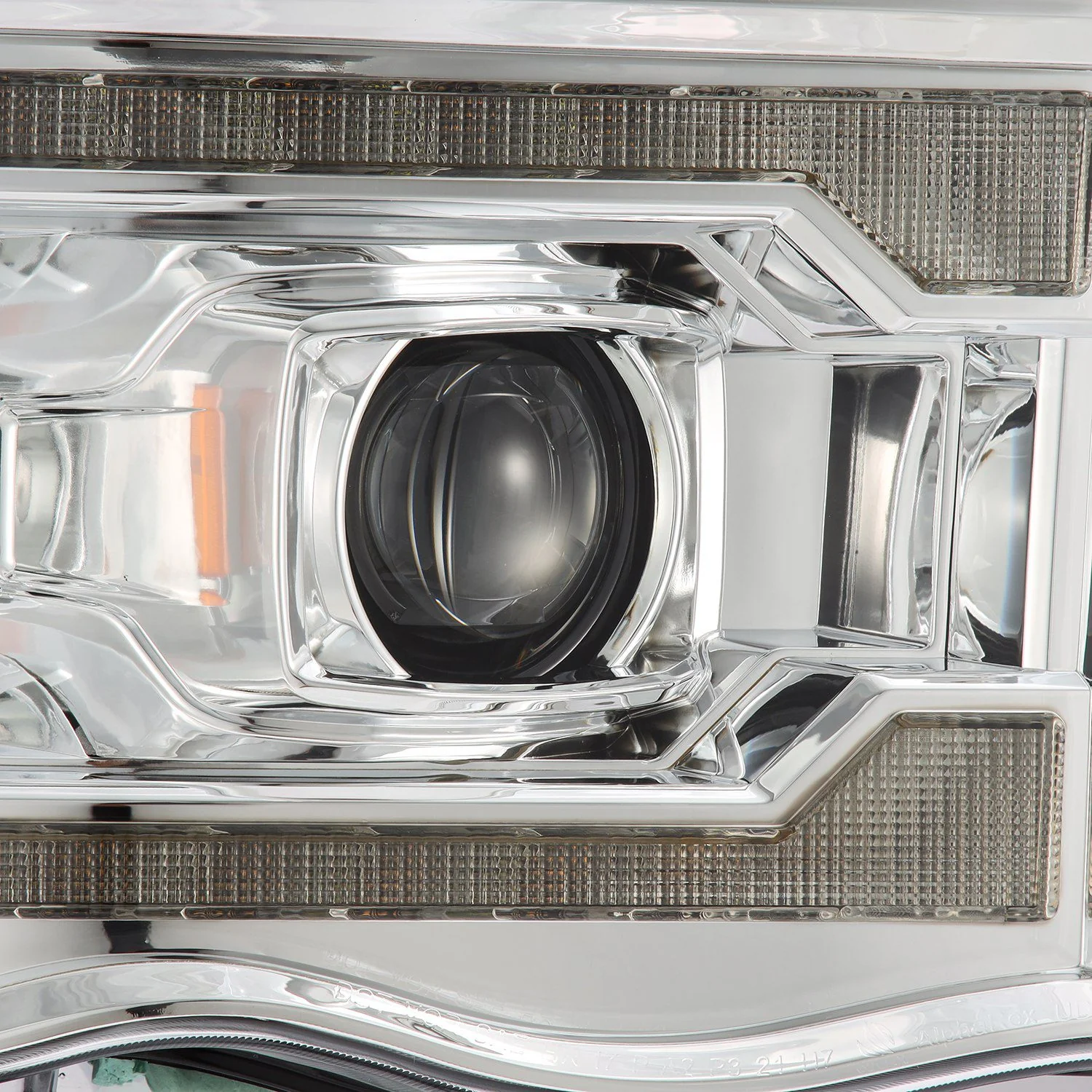 AlphaRex Projector Headlights Dodge Ram (02-05) Pro Series - Sequential - Alpha-Black / Black / Chrome - Image 9