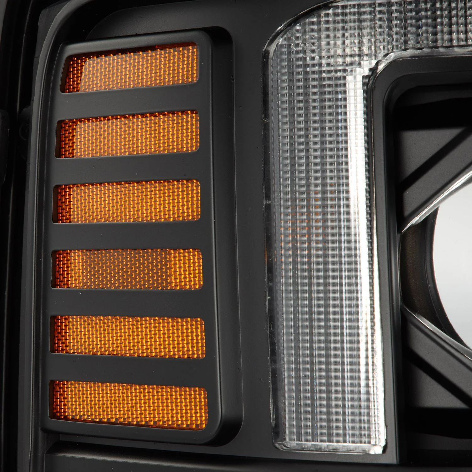 AlphaRex Projector Headlights Ford Excursion (08-10) Pro Series - Sequential - Alpha-Black or Black - Image 6